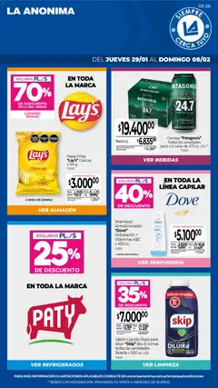 Vista previa La Anonima - catalogos masivos  válido desde el 29.01.2026