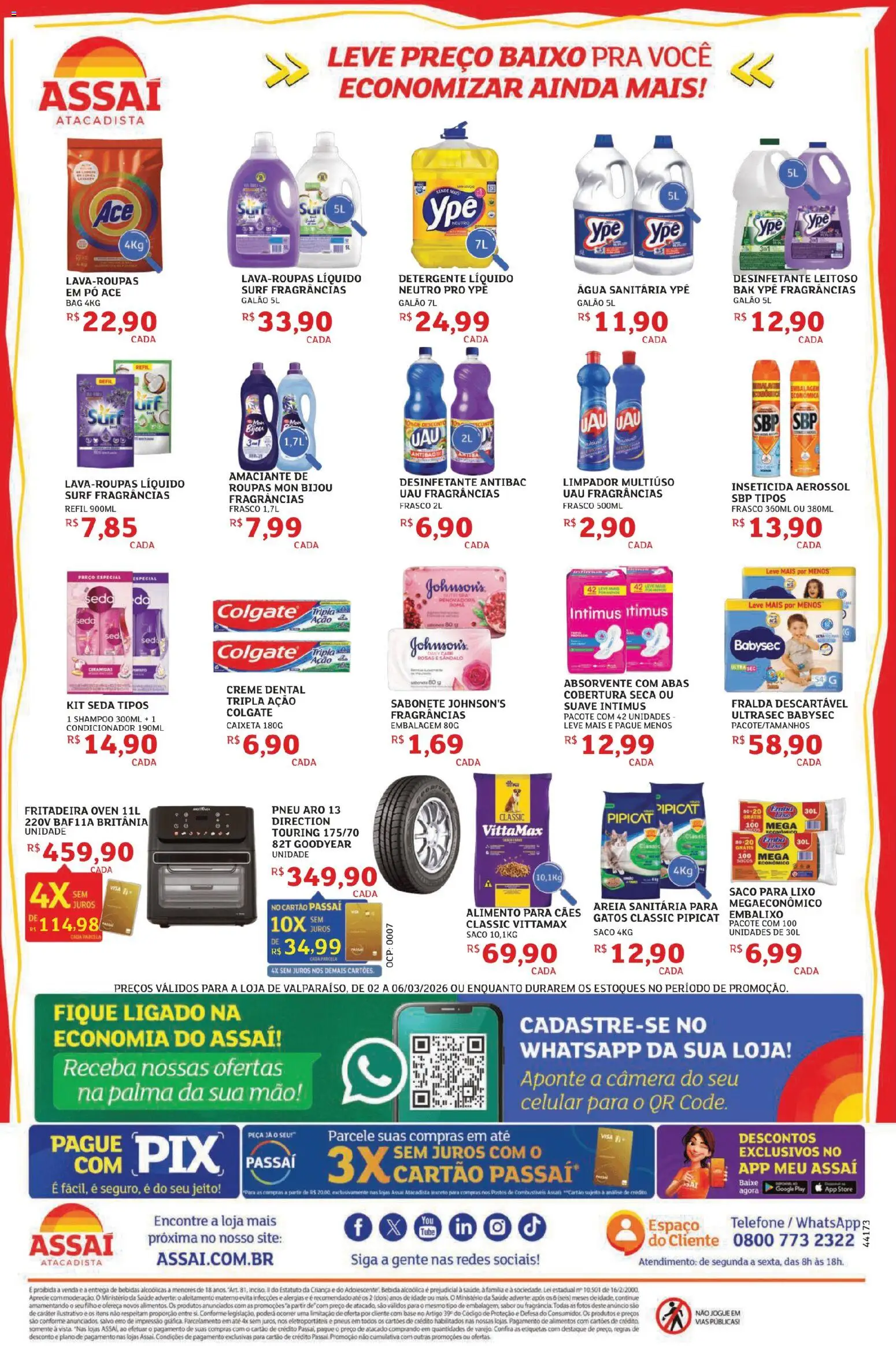 Assaí Atacadista Folheto - válido de 02.03.2026 | Página: 4