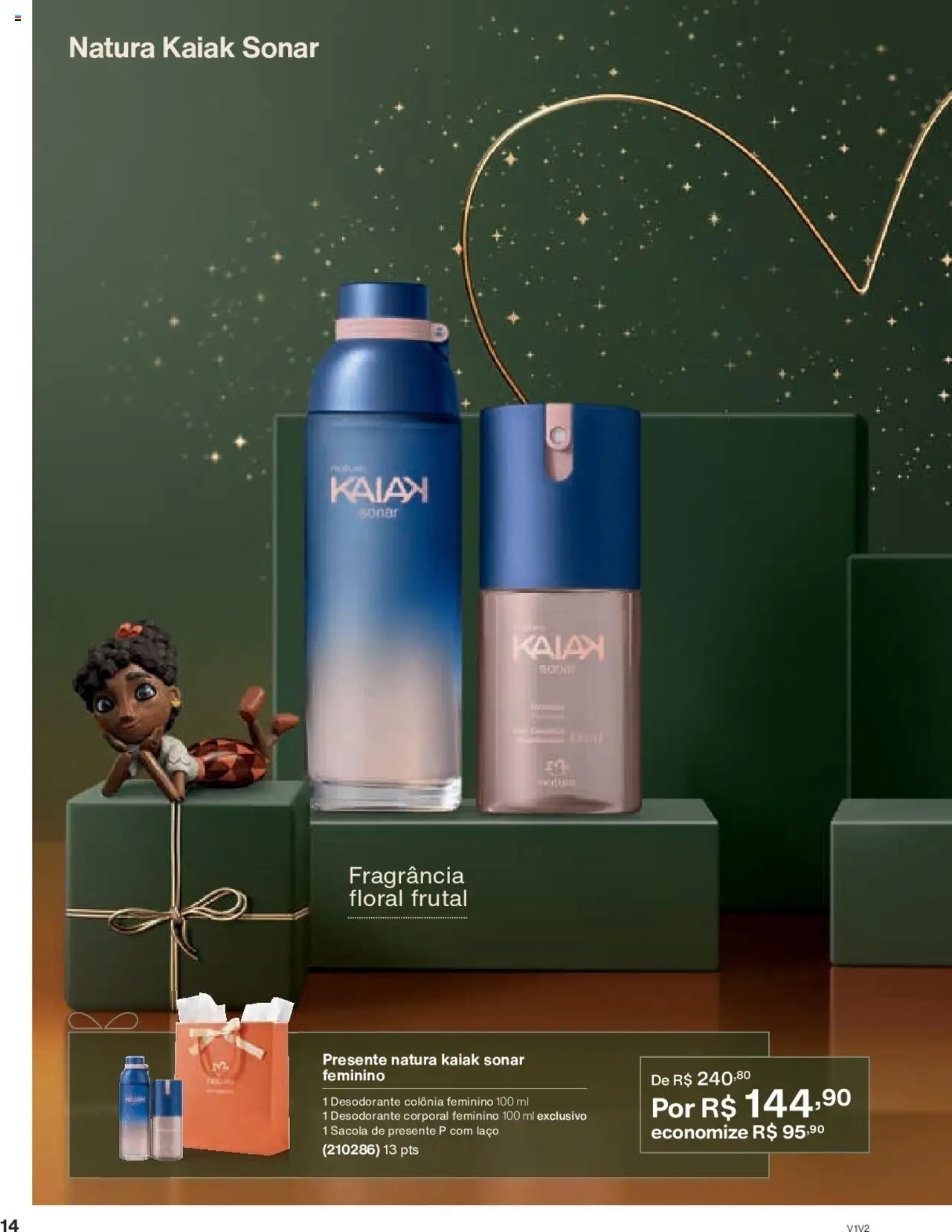 Natura Folheto - válido de 14.10.2025 | Página: 14 | Produtos: Fragrância, Desodorante