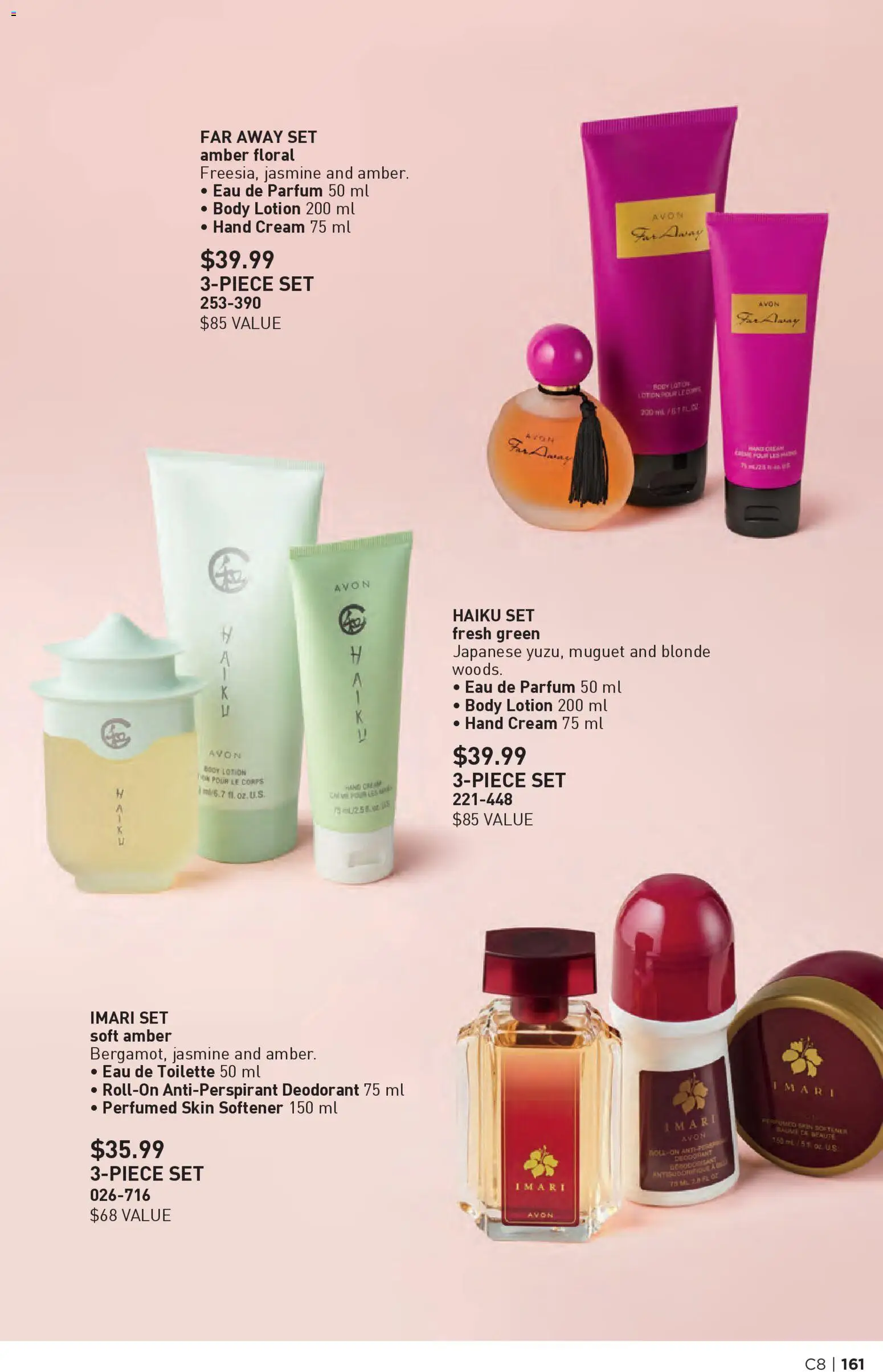 Avon flyer valid from 09.04.2026 | Page: 161 | Products: Cream, Body lotion, Deodorant, Toilette
