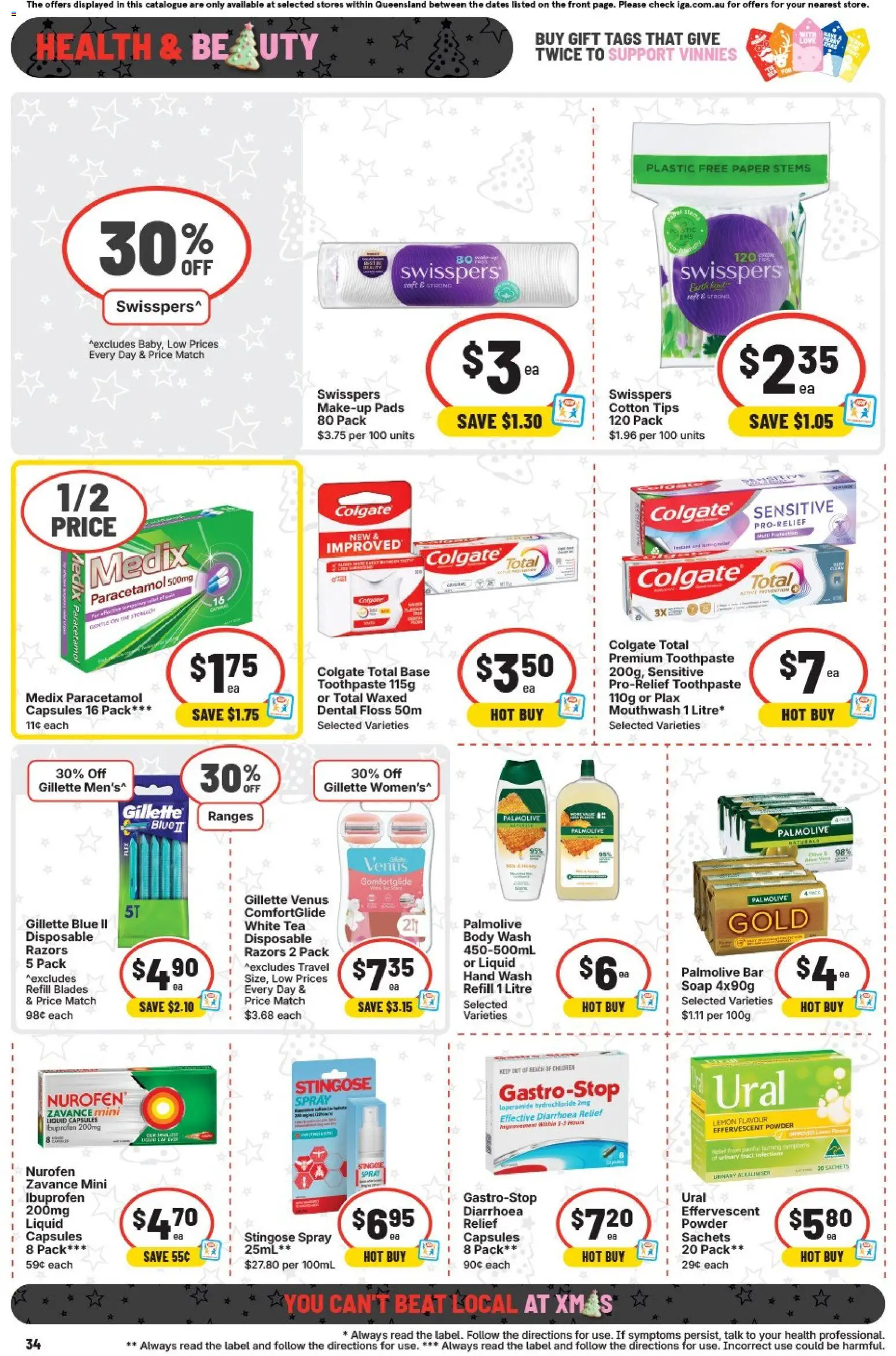 IGA catalogue - valid from 10.12.2025 | Page: 38 | Products: Powder, Soap, Toothpaste, Hand wash