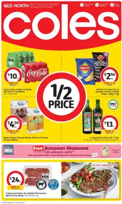 Preview of Coles Catalogue QLD North - valid from 01.10.2025