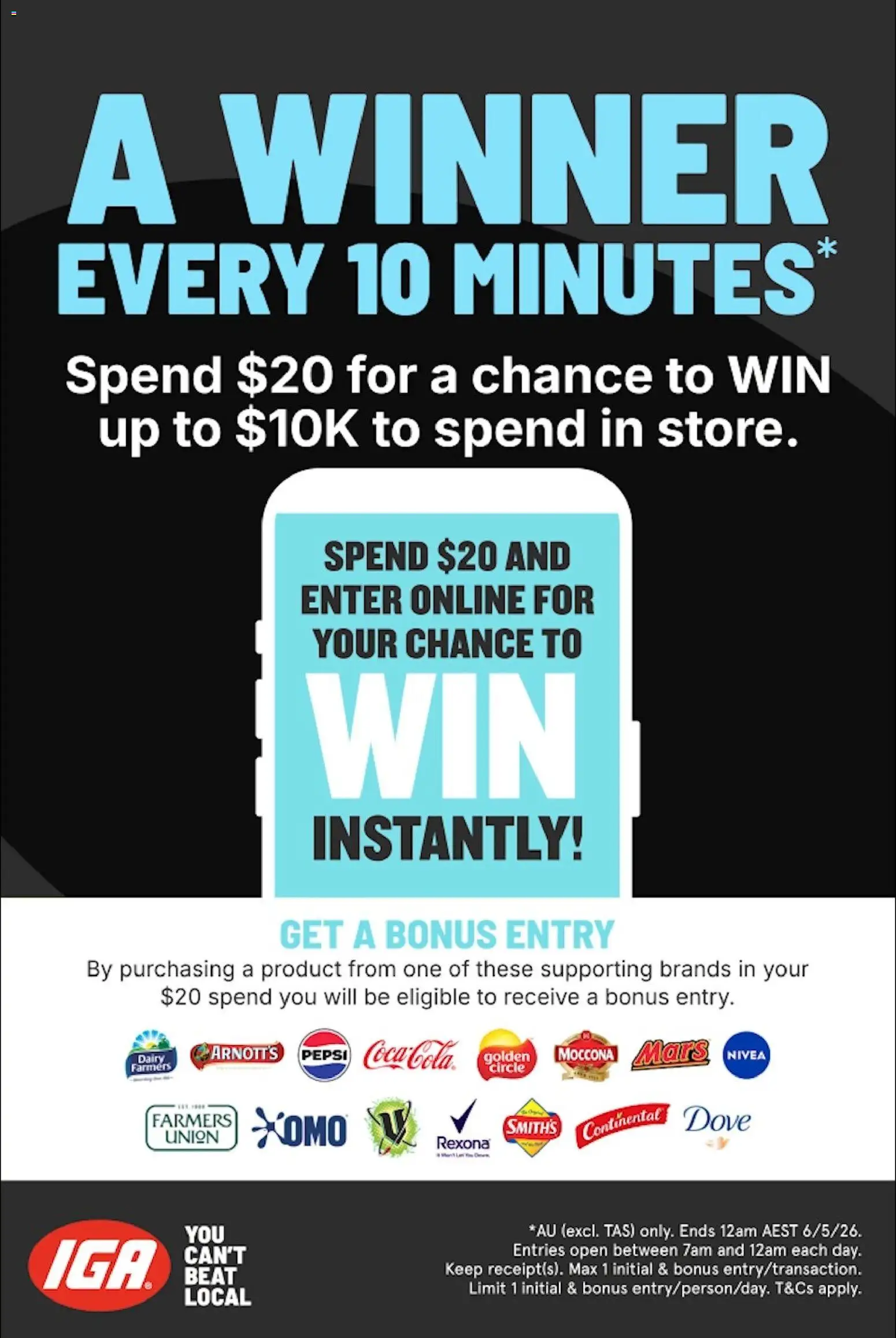 IGA catalogue - valid from 22.04.2026 | Page: 43 | Products: Dairy, Pepsi, Moccona