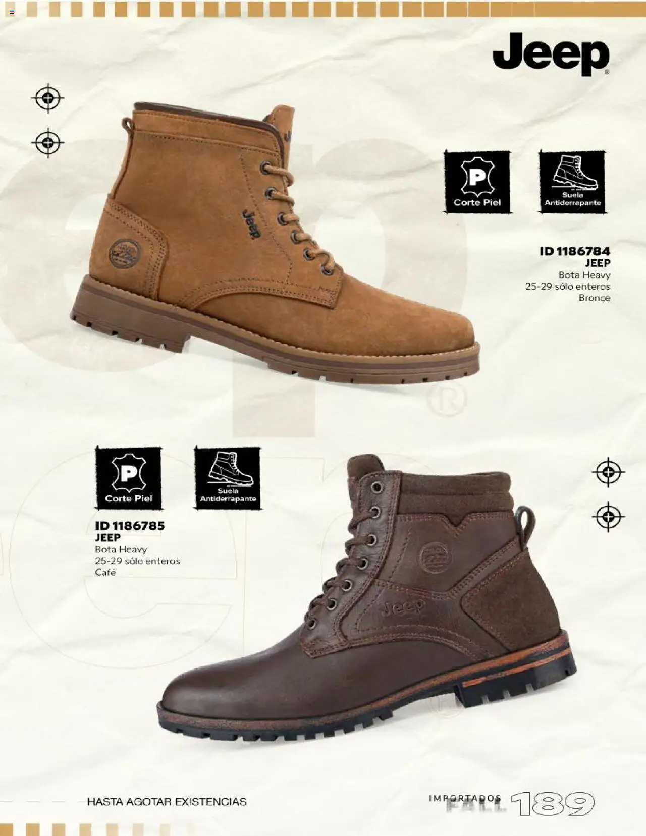 Nuevas ofertas de Price Shoes válidas en toda la República Mexicana desde el 18.10.2025. ¡Encuentra las mejores ofertas en Price Shoes catálogo Fall Importados segunda! | Página: 189 | Productos: Café