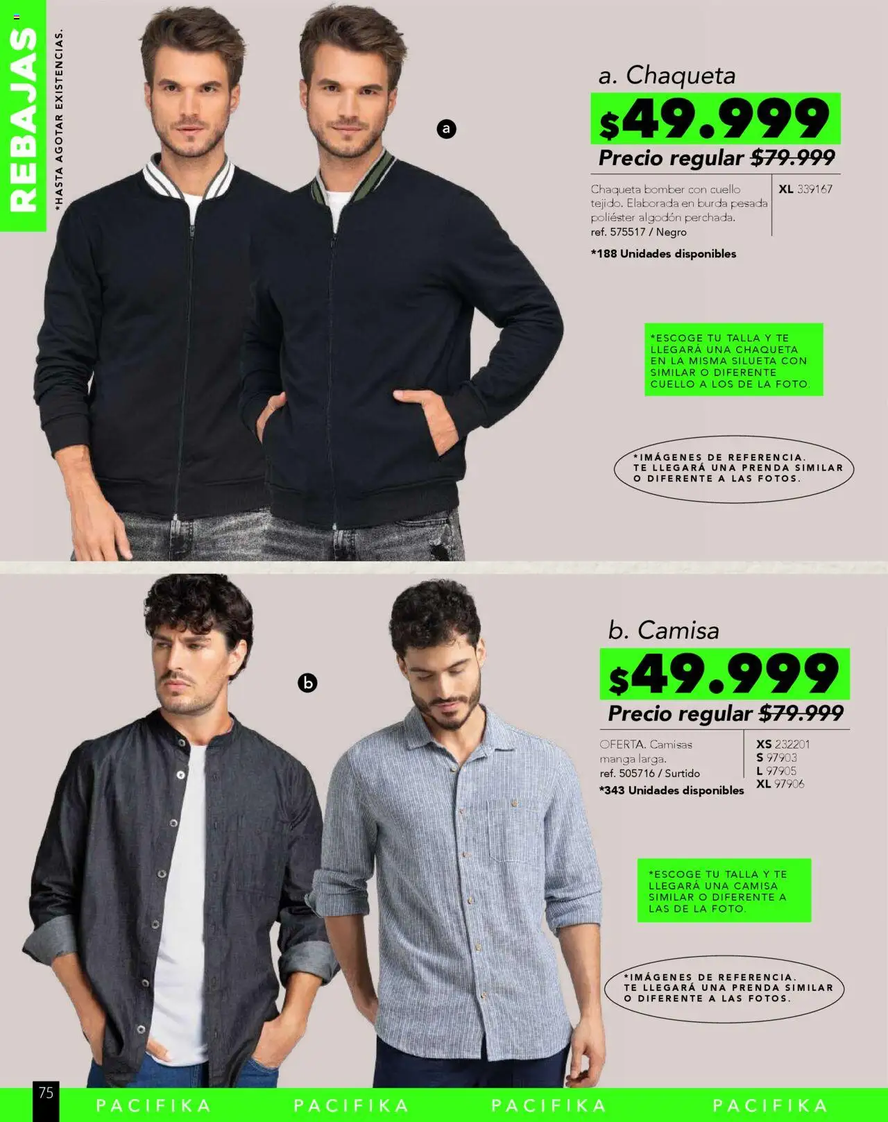 Pacifika revista - valida desde el 25.09.2025 | Página: 282 | Productos: Té, Algodón, Cuello, Camisa