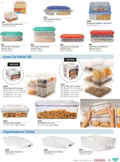 Vista previa Colombraro Catálogo General 2025 válido desde el 16.04.2025 | Página: 47 | Productos: Organizador, Modular, Caja, Vianda
