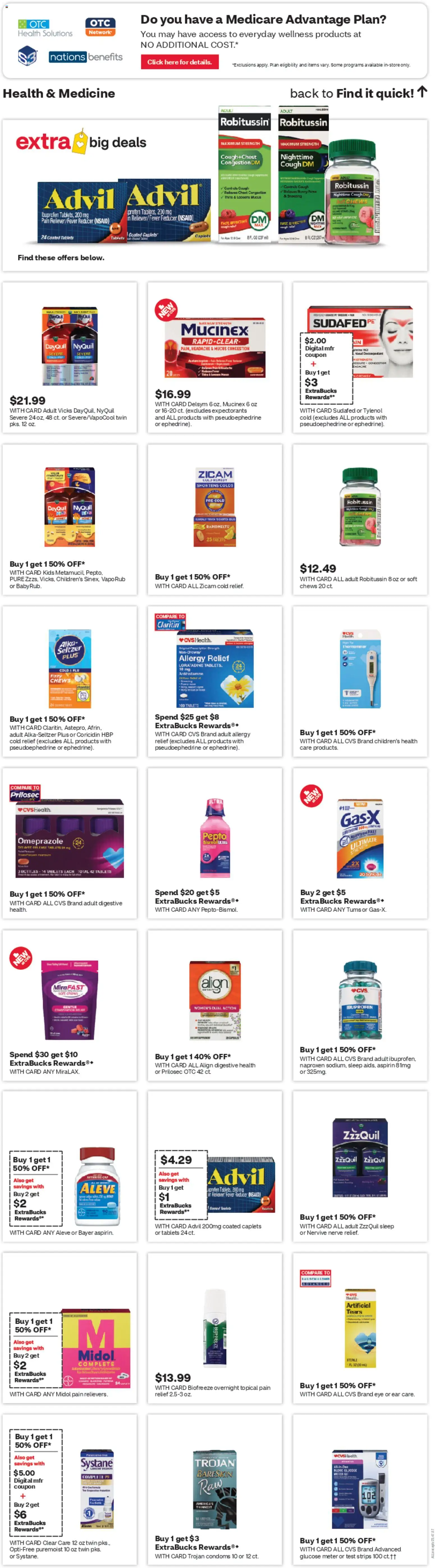 CVS Pharmacy Weekly Ad - valid from 26.10.2025 | Page: 6 | Products: Glucose, Cap
