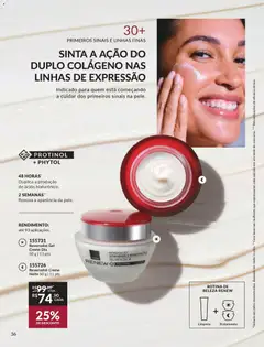 Avon Black Friday - Pré-Visualização do folheto da loja Avon, válido de 29.10.2025 | Página: 36 | Produtos: Colágeno, Base, Creme