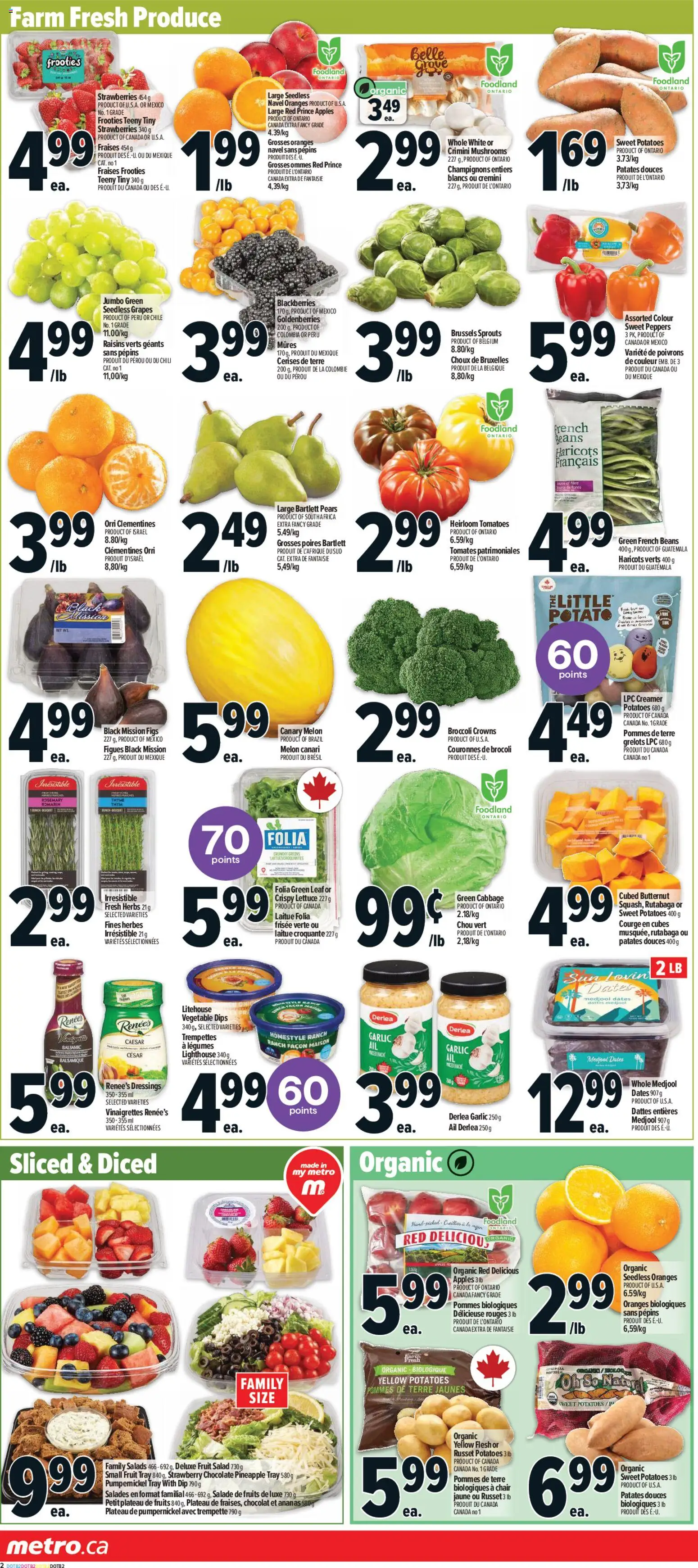 Metro flyer valid from 02.04.2026 | Page: 7 | Products: Salad, Chair, Chocolate, Oranges