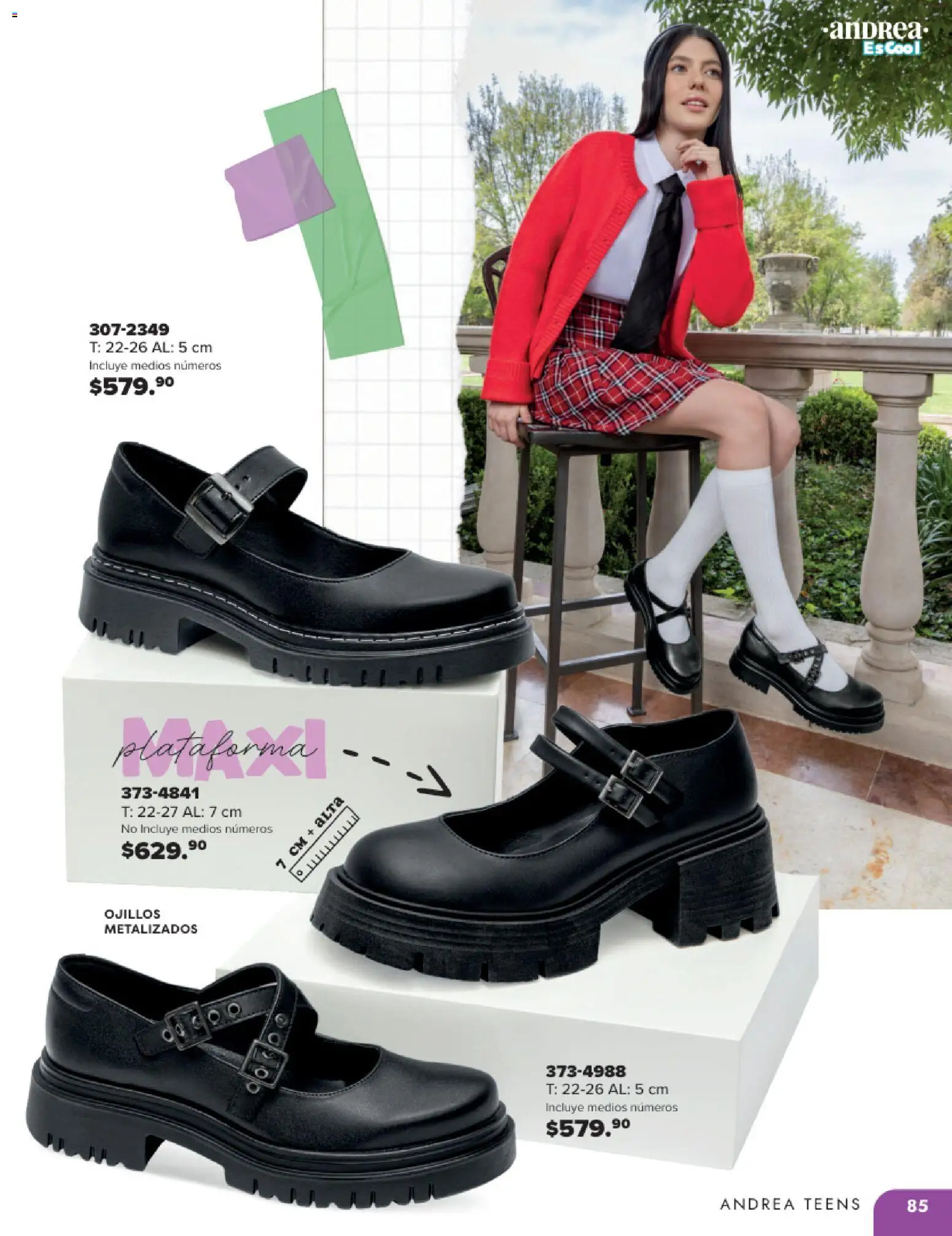 Nuevas ofertas de Andrea válidas en toda la República Mexicana desde el 25.05.2025. ¡Encuentra las mejores ofertas en Andrea catálogo Colegial ! | Página: 85