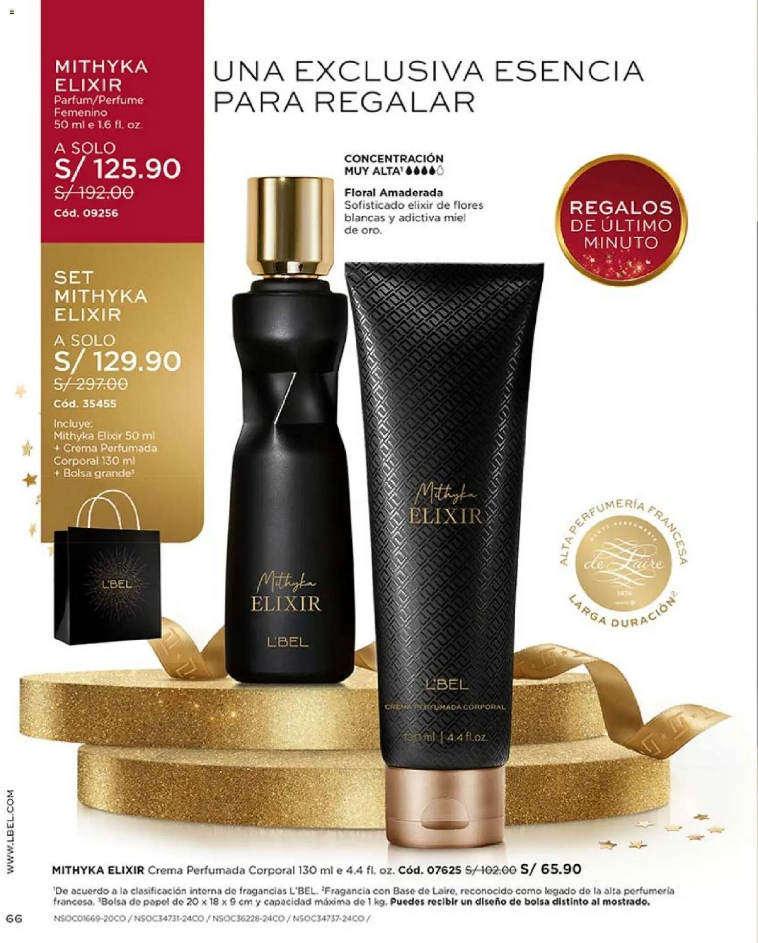 Catálogo L'Bel válido desde 18.12.2025 | Página: 66 | Productos: Crema, Bolsa