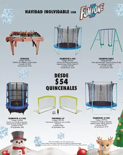 Vista previa de Coppel catálogo Regalos A Lo Grande, nuevo folleto de la tienda, válido en México a partir del 01.12.2025 | Página: 39 | Productos: Columpio, Trampolín