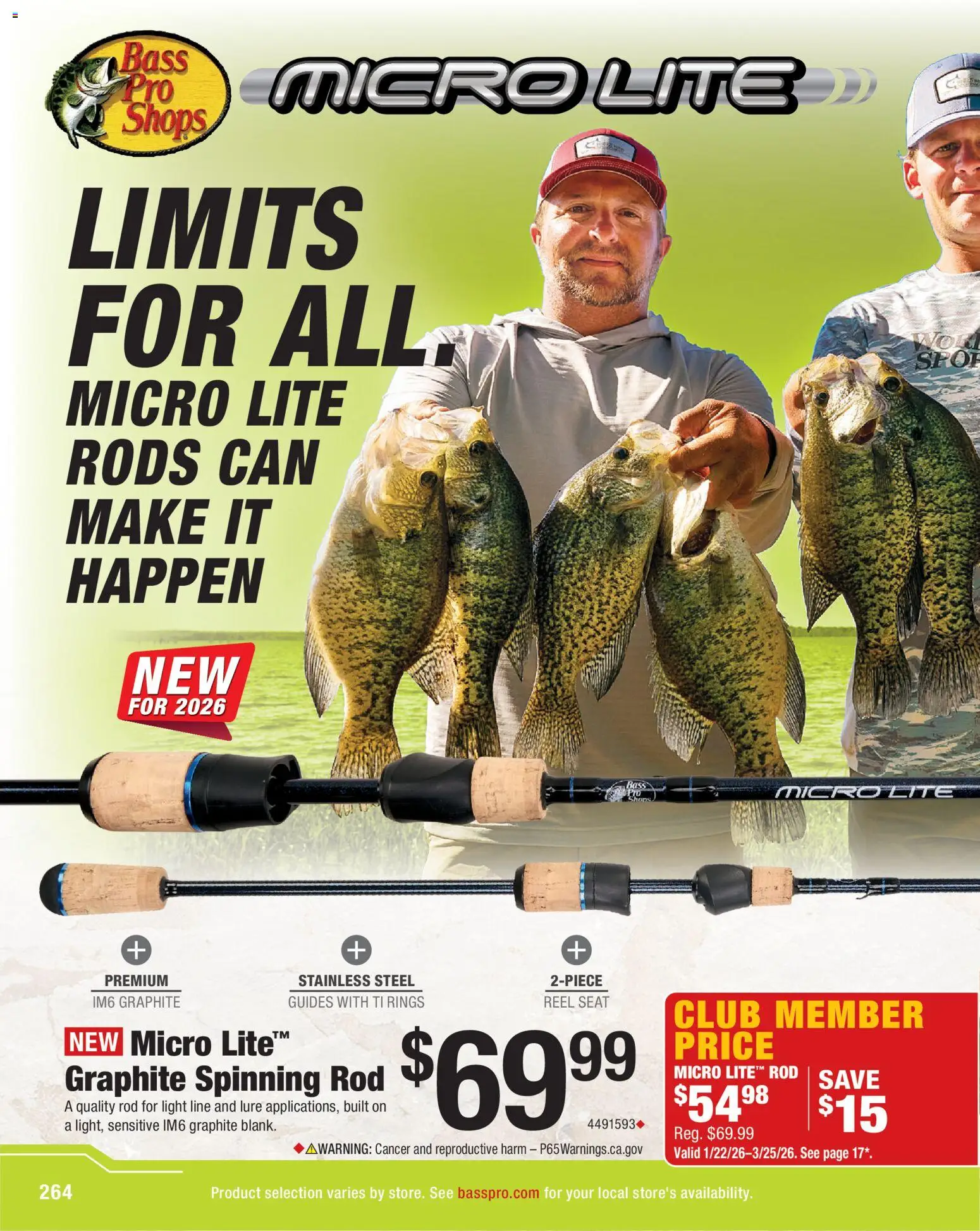 Cabela's Spring Fishing Master 26 - valid from 22.01.2026 | Page: 264