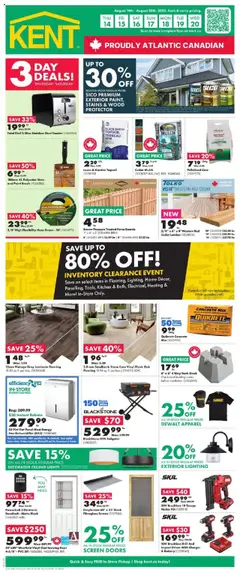 Preview of Kent flyer - PE from shop Kent valid from 14.08.2025