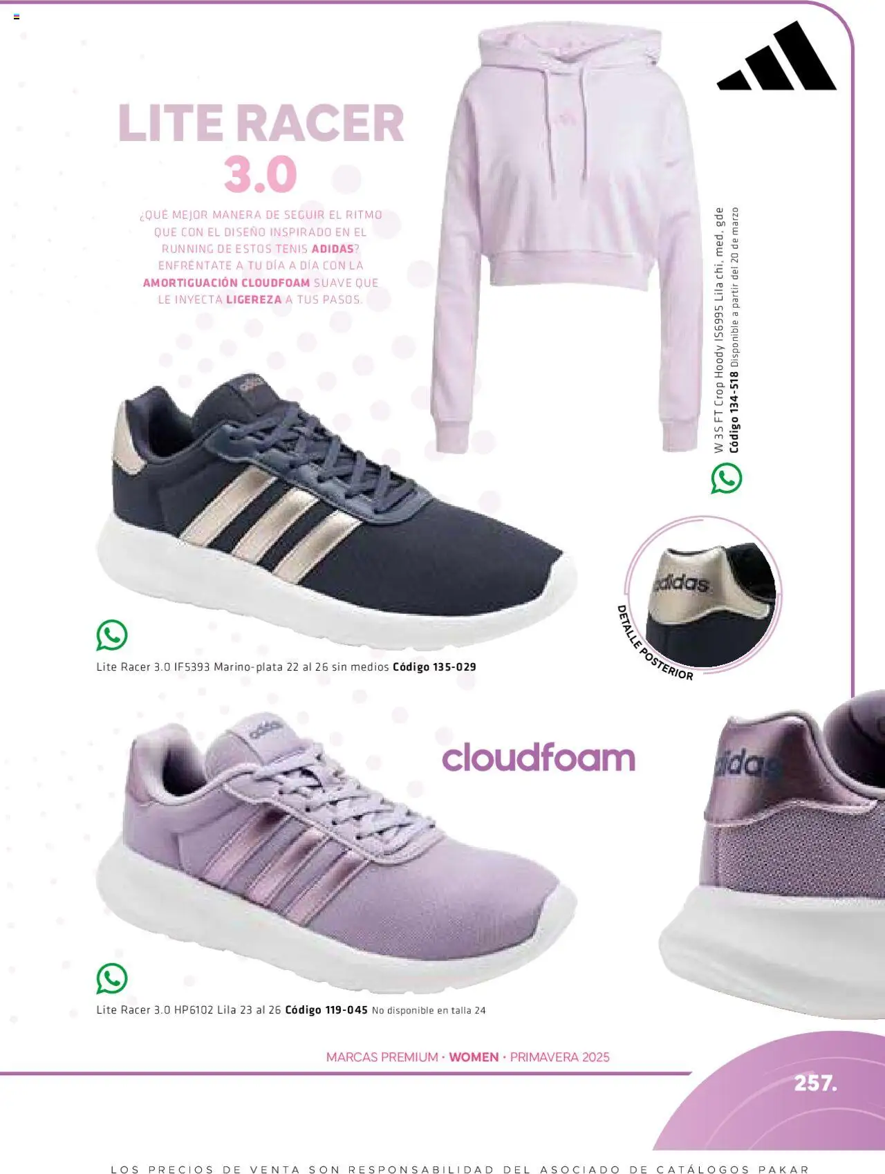 Nuevas ofertas de SC Pakar válidas en toda la República Mexicana desde el 06.03.2025. ¡Encuentra las mejores ofertas en SC Pakar catálogo Women! | Página: 257 | Productos: Tenis