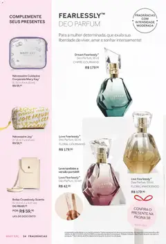 Mary Kay - Catálogo Novembro/Dezembro 2025 - Pré-Visualização do folheto da loja Mary Kay, válido de 01.11.2025 | Página: 54 | Produtos: Necessaire, Bolsa