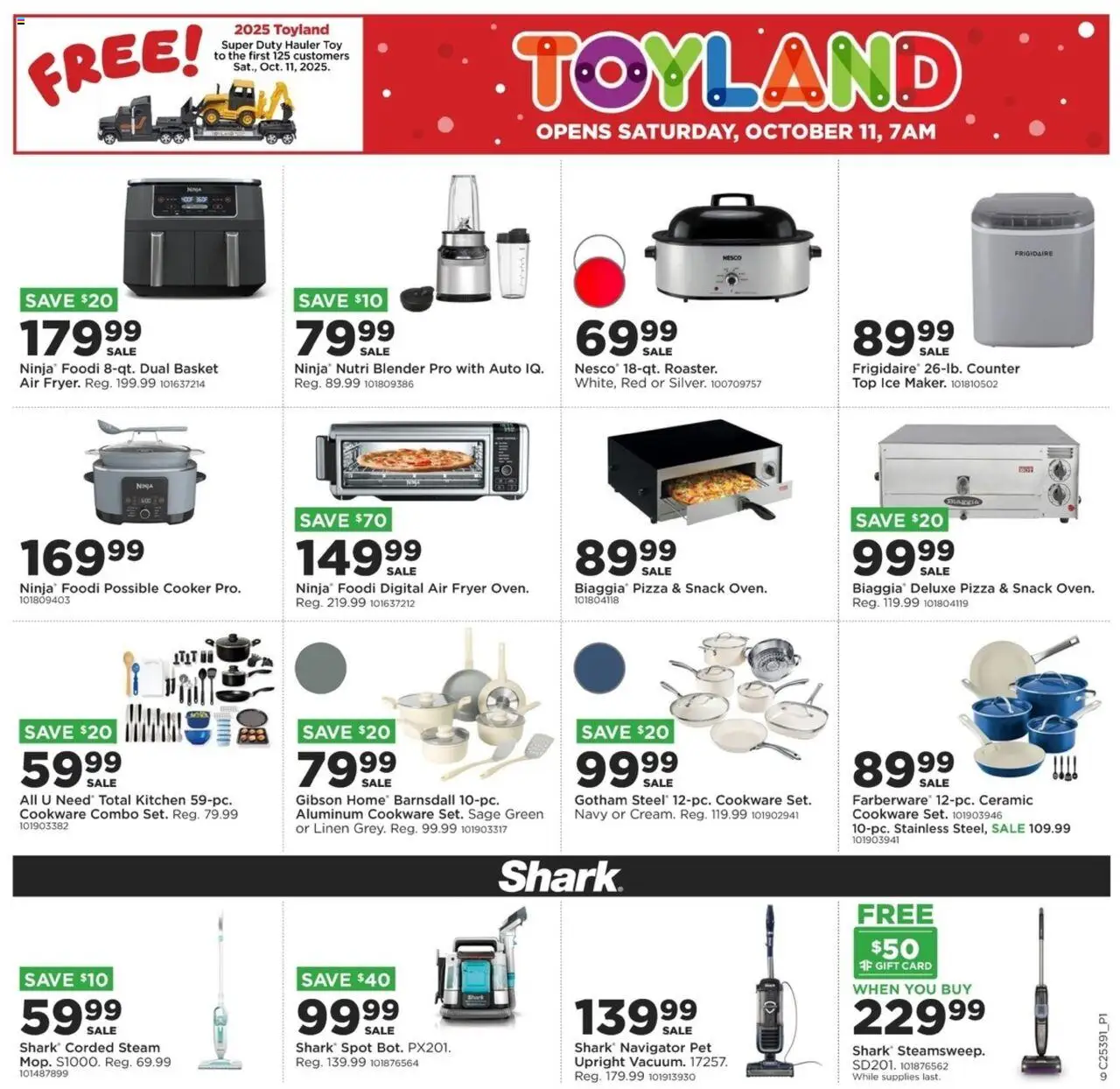 Mills Fleet Farm Weekly Ad - valid from 25.09.2025 | Page: 14 | Products: Fryer, Cooker, Basket, Blender