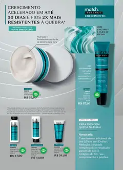 O Boticário - Ciclo 03/2026 - Pré-Visualização do folheto da loja O Boticário, válido de 09.02.2026 | Página: 168 | Produtos: Shampoo, Tônico, Óleo