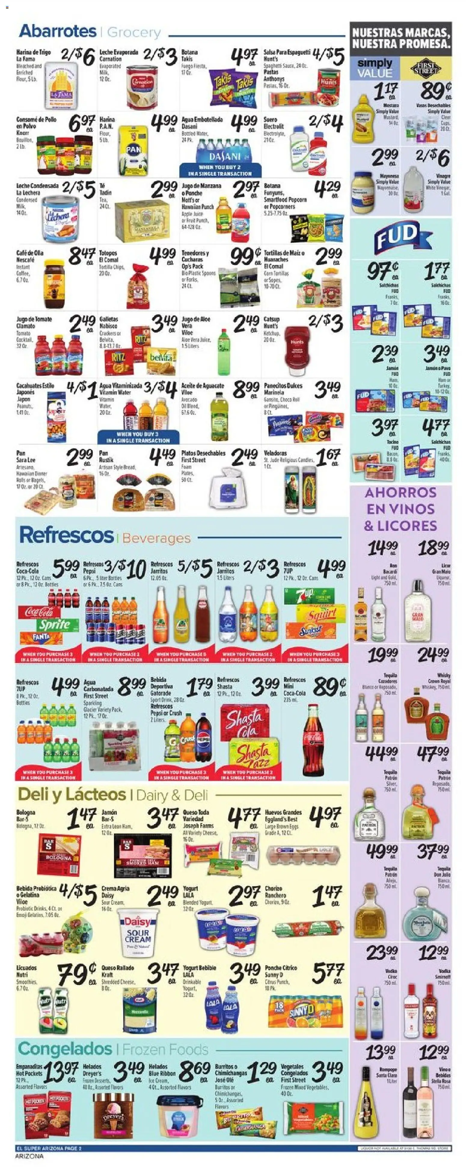 El Super Weekly Ad - AK - valid from 19.11.2025 | Page: 2 | Products: Eggs, Juice, Aloe Vera, Cream