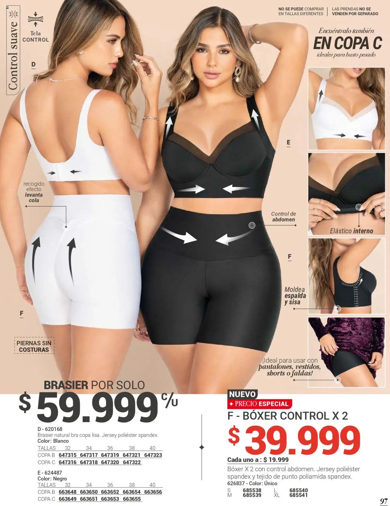 Carmel revista - valida desde el 25.09.2025 | Página: 99 | Productos: Brasier, Faldas