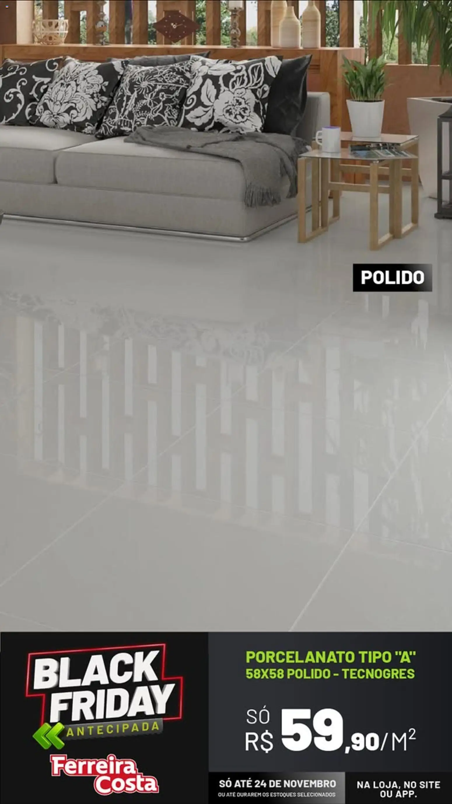 Ferreira Costa Folheto - válido de 20.11.2025 | Página: 5 | Produtos: Porcelanato