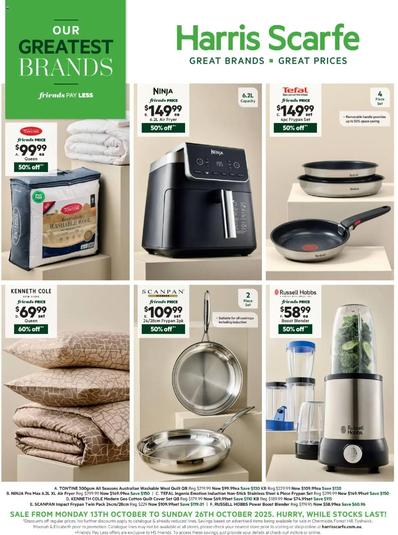 Harris Scarfe catalogue - valid from 13.10.2025 | Page: 1 | Products: Blender