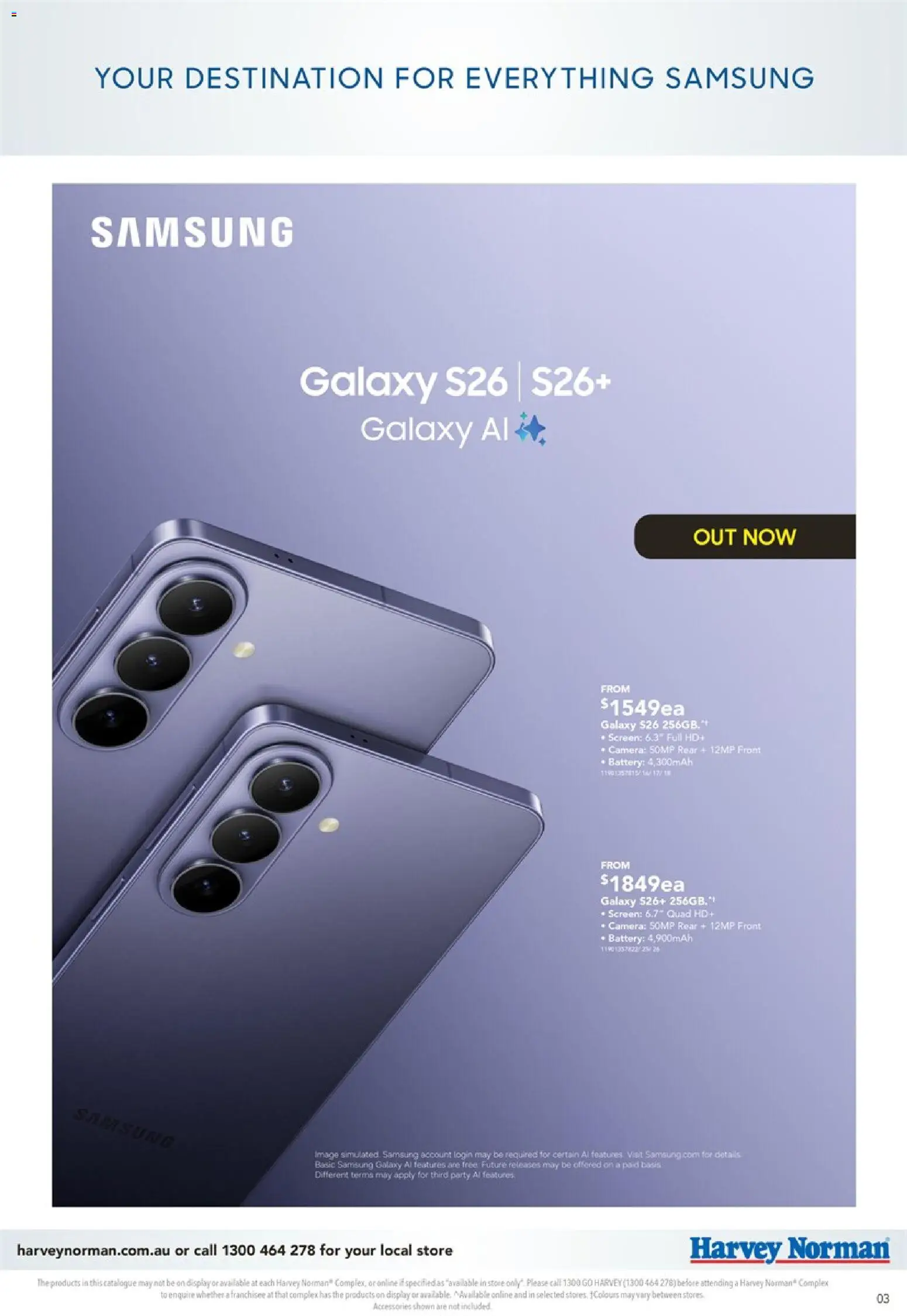 Harvey Norman catalogue - valid from 11.03.2026 | Page: 3