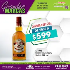 Vista previa de Bodegas Alianza - Catálogo Grandes Marcas, nuevo folleto de la tienda, válido en México a partir del 14.07.2025