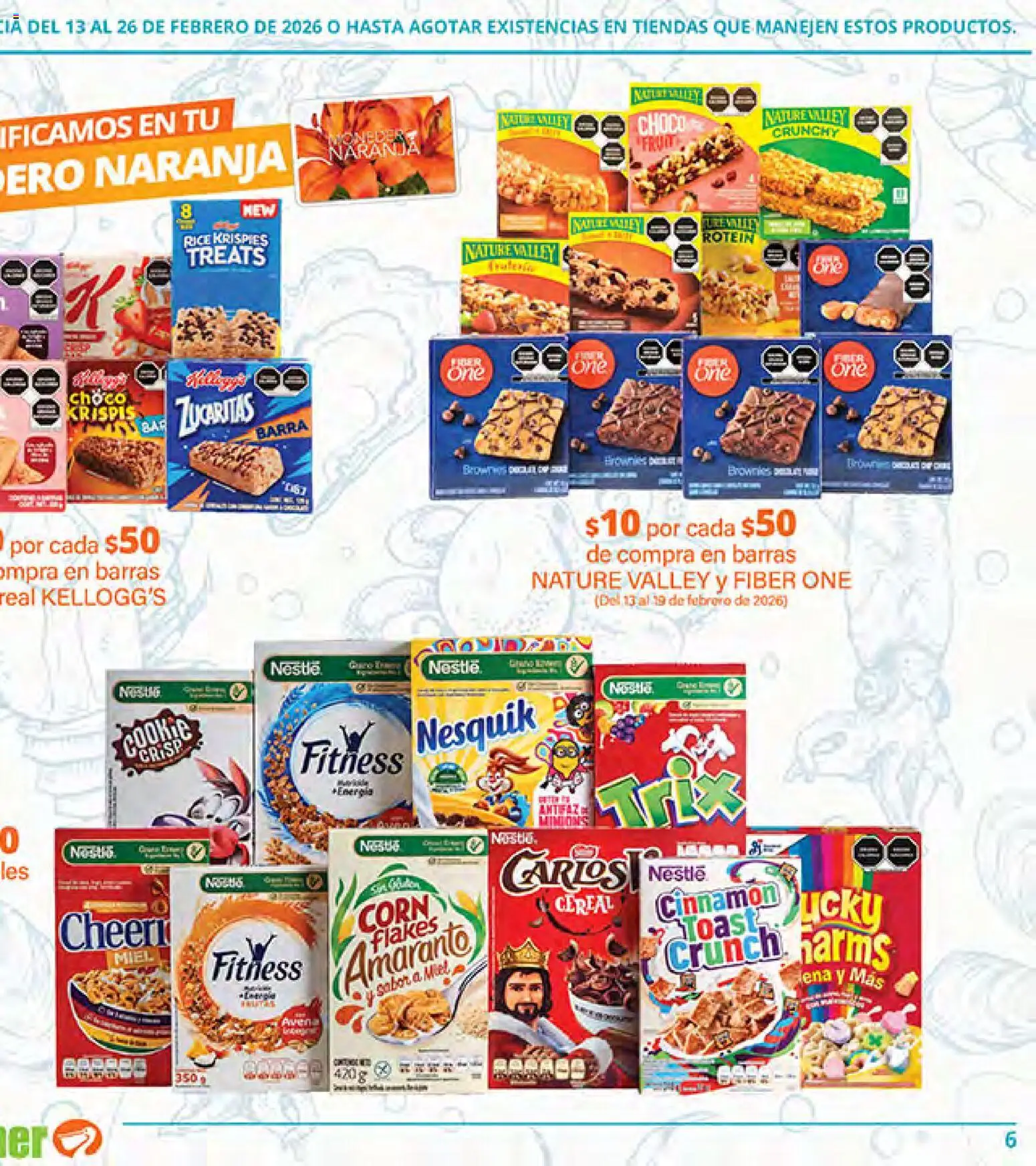 Nuevas ofertas de La Comer válidas en toda la República Mexicana desde el 13.02.2026. ¡Encuentra las mejores ofertas en La Comer folleto Ofertas! | Página: 11 | Productos: Barra