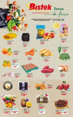 Bistek Supermercados - Ofertas Hortifruti - Pré-Visualização do folheto da loja Bistek Supermercados, válido de 19.08.2025