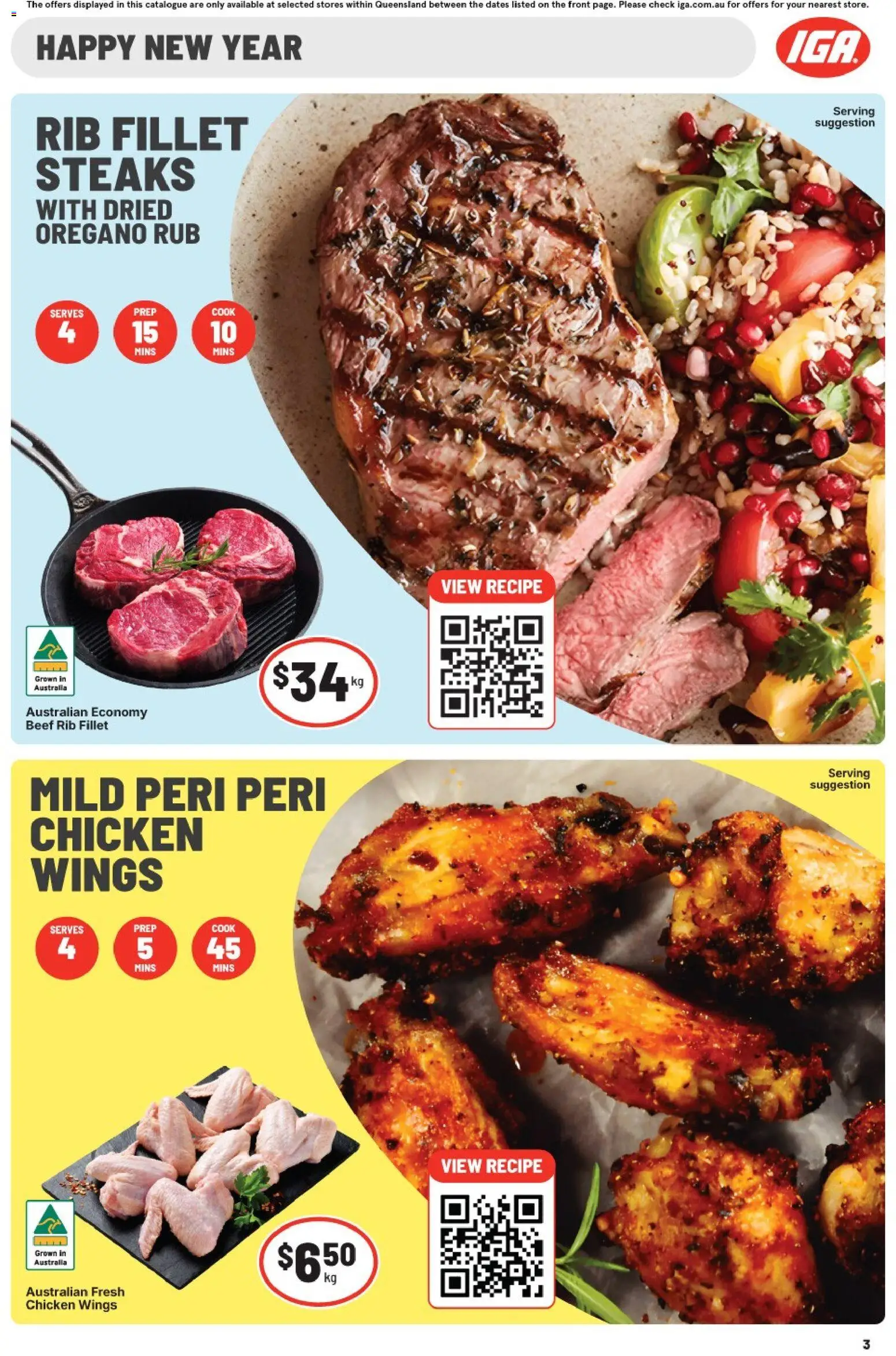 IGA catalogue - valid from 24.12.2025 | Page: 6 | Products: Chicken, Beef, Oregano