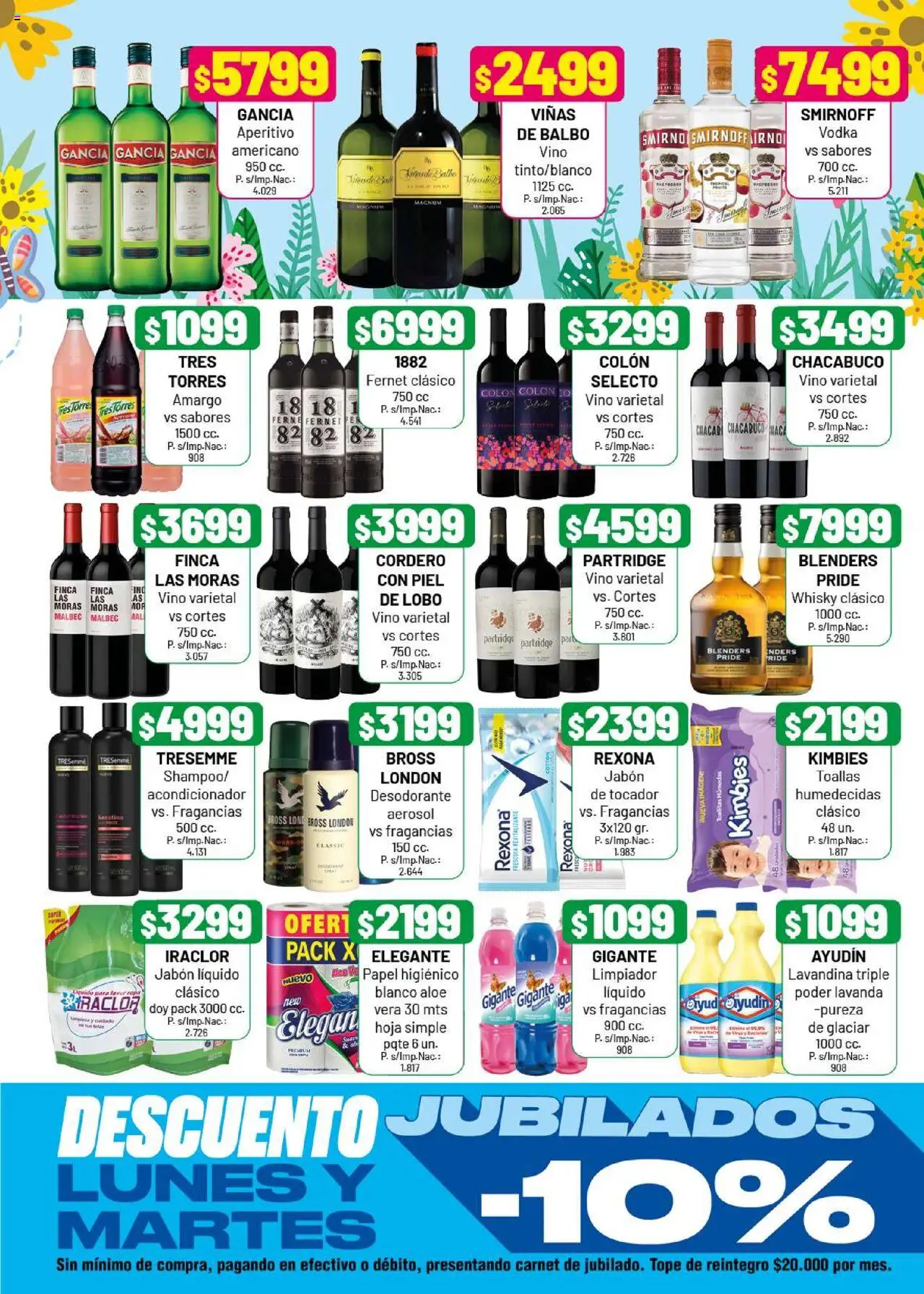 Almacor catálogo │ válido desde el 16.10.2025 | Página: 7 | Productos: Whisky, Fernet, Desodorante, Limpiador