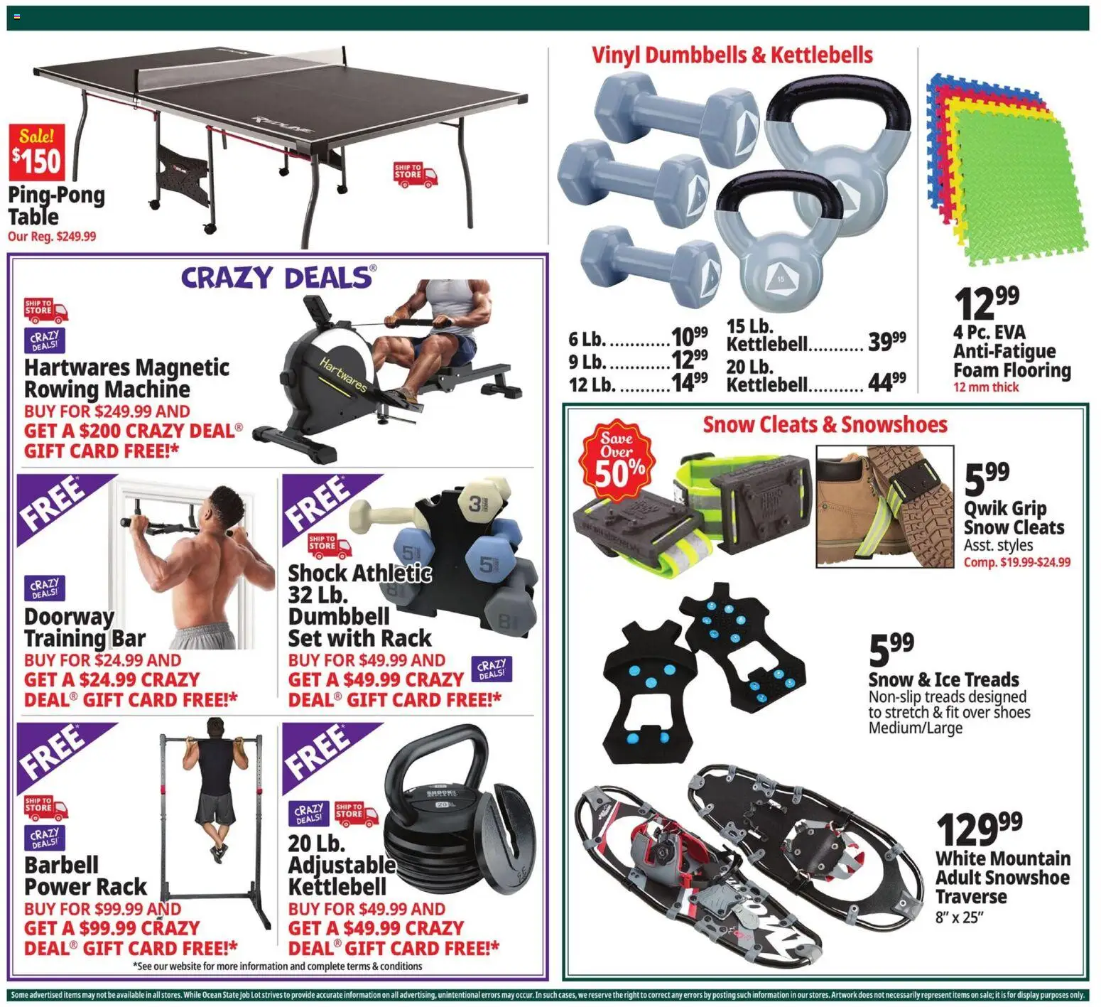 Ocean State Job Lot Black Friday - valid from 27.11.2025 | Page: 23 | Products: Table, Shock