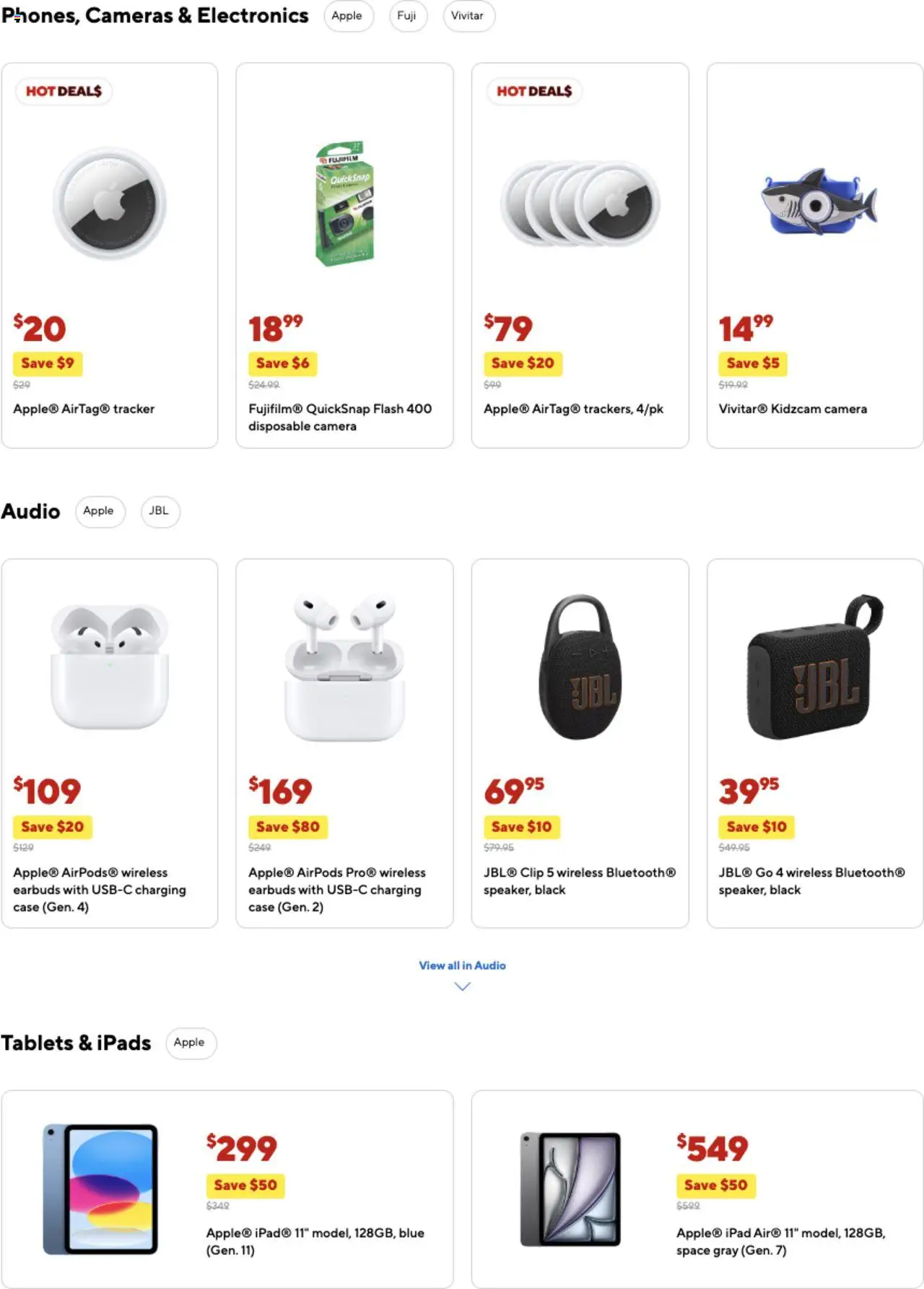 Staples Weekly Ad - valid from 21.09.2025 | Page: 9 | Products: Clip, Audio, Case, Ipad