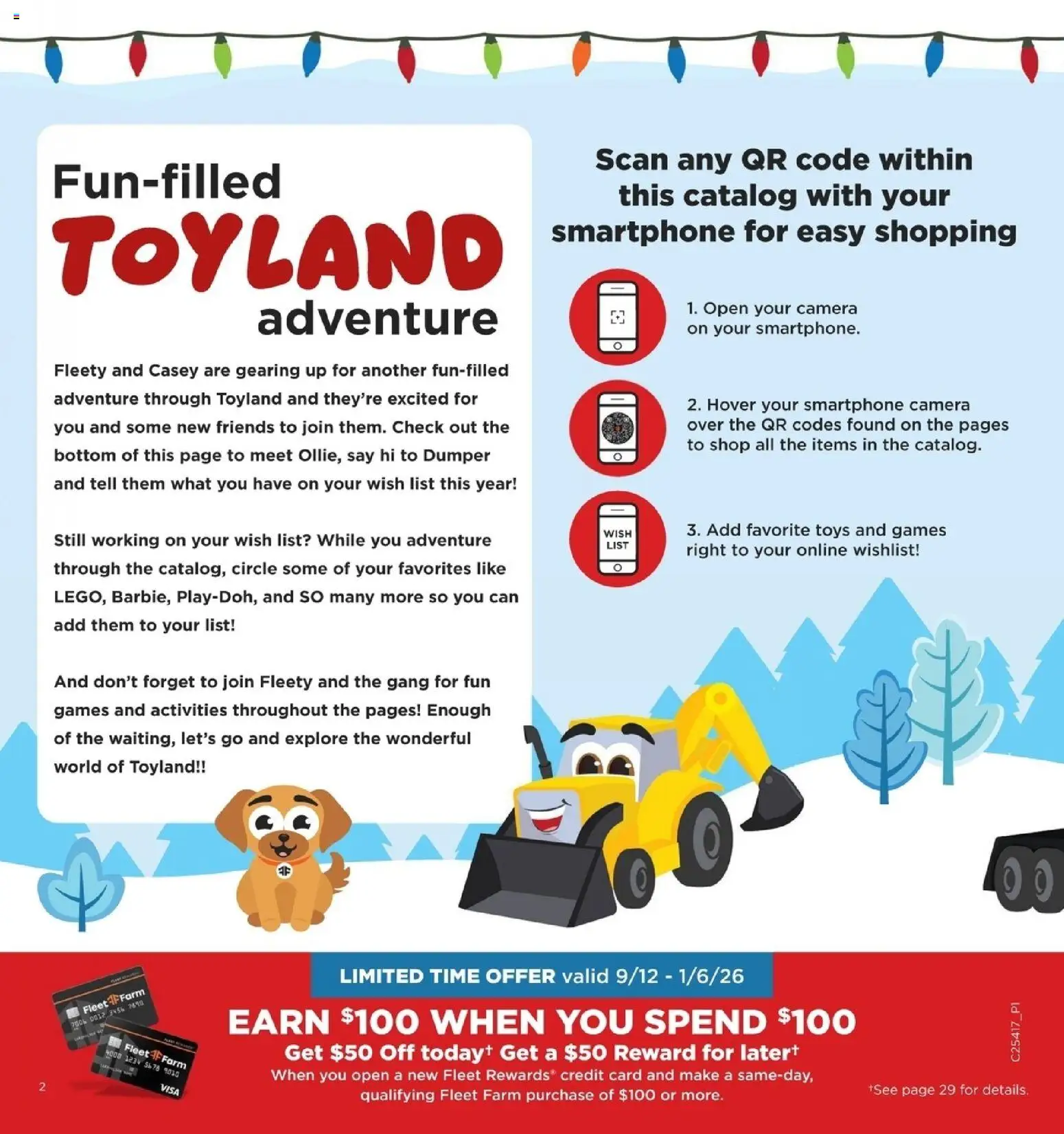 Mills Fleet Farm Toyland Catalog - valid from 01.10.2025 | Page: 2 | Products: Smartphone, Camera