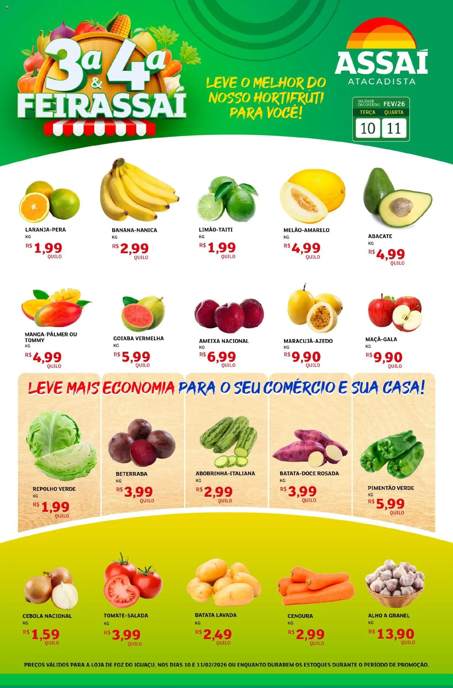 Assaí Atacadista Folheto - válido de 10.02.2026 | Página: 1