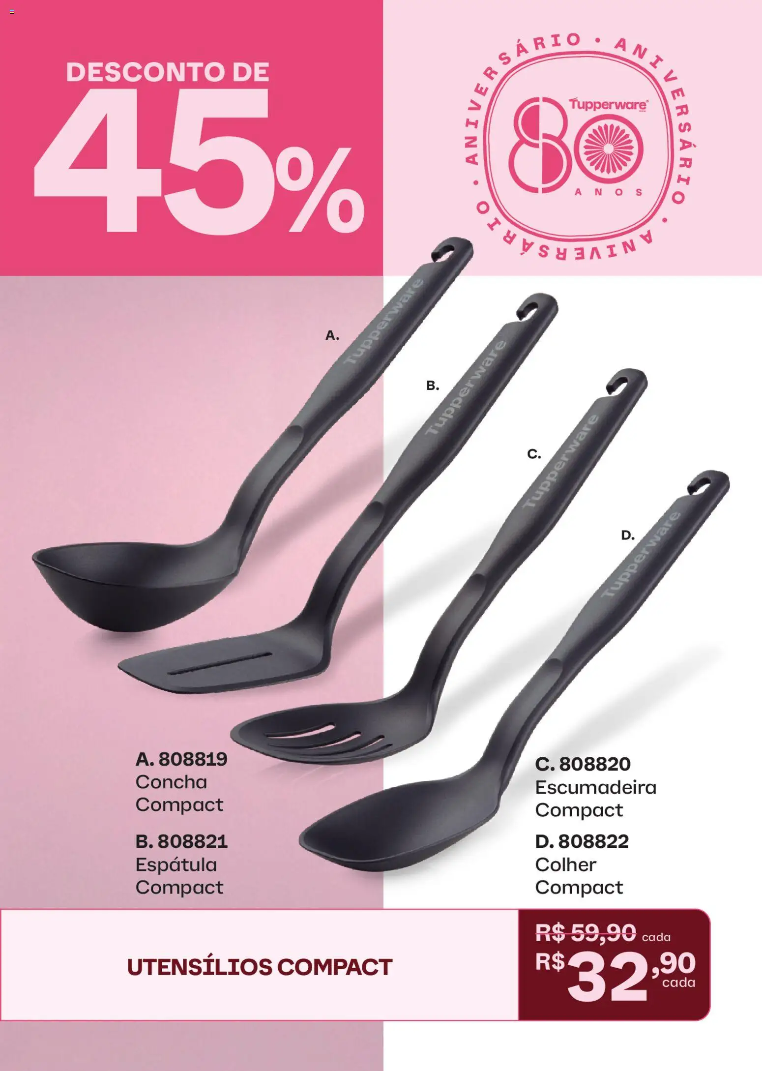 Tupperware Folheto - válido de 01.05.2026 | Página: 79 | Produtos: Escumadeira, Espátula