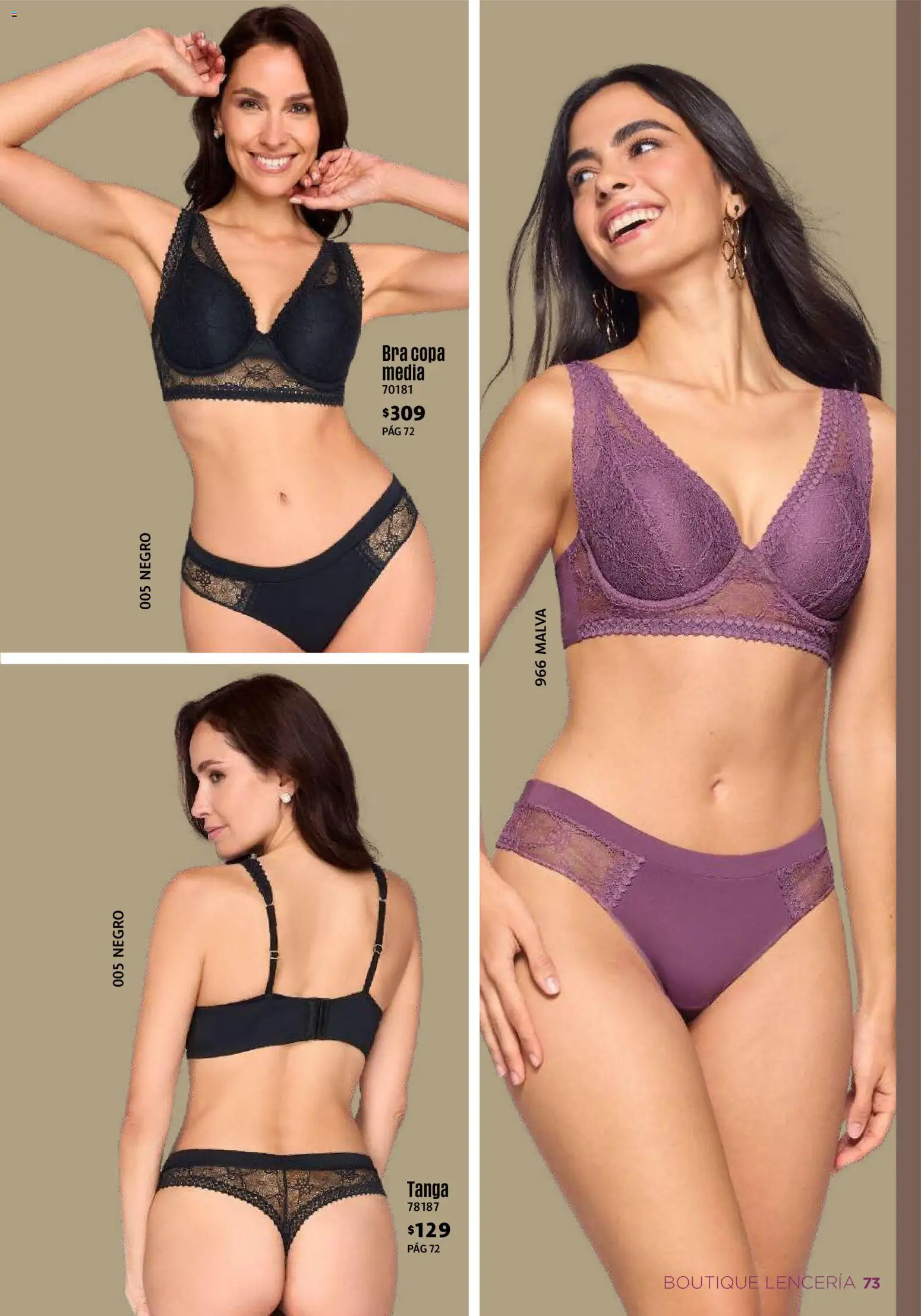 Nuevas ofertas de Ilusión válidas en toda la República Mexicana desde el 01.05.2026. ¡Encuentra las mejores ofertas en Ilusión catálogo Verano! | Página: 75 | Productos: Lenceria