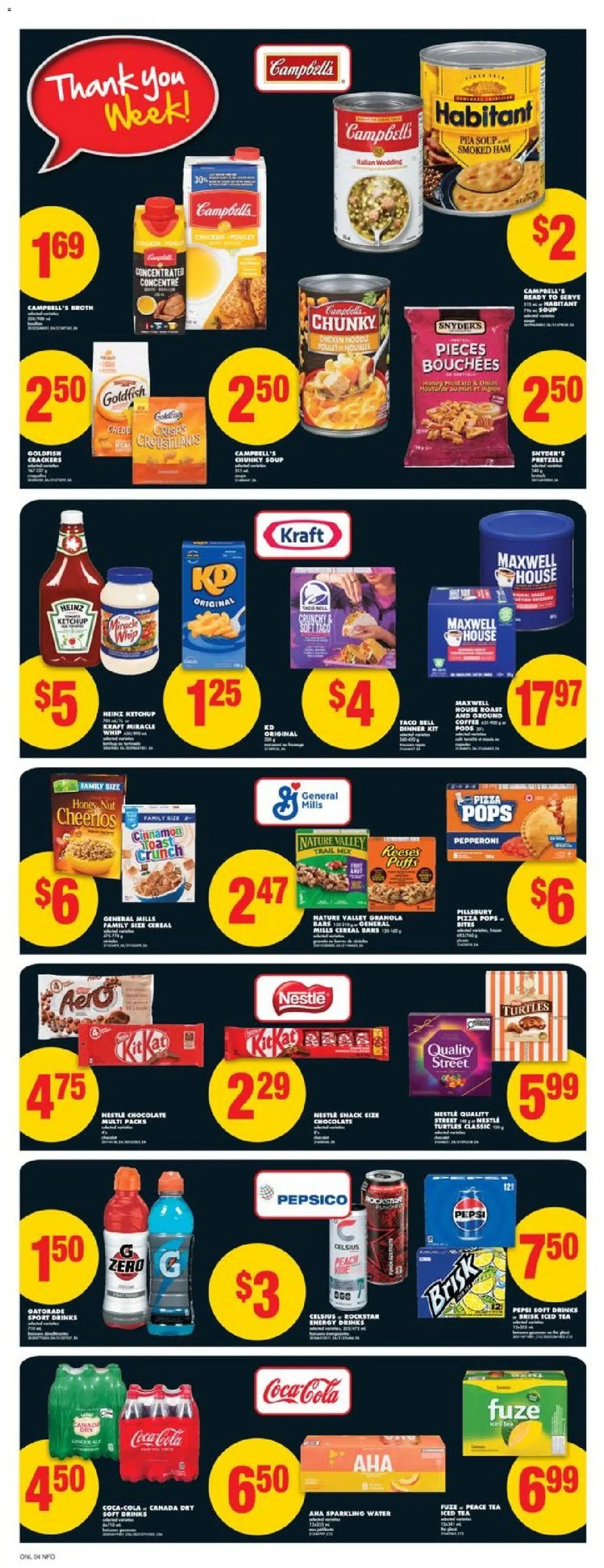 No Frills flyer valid from 20.11.2025 | Page: 8 | Products: Cheese, Coffee, Chocolate, Chicken