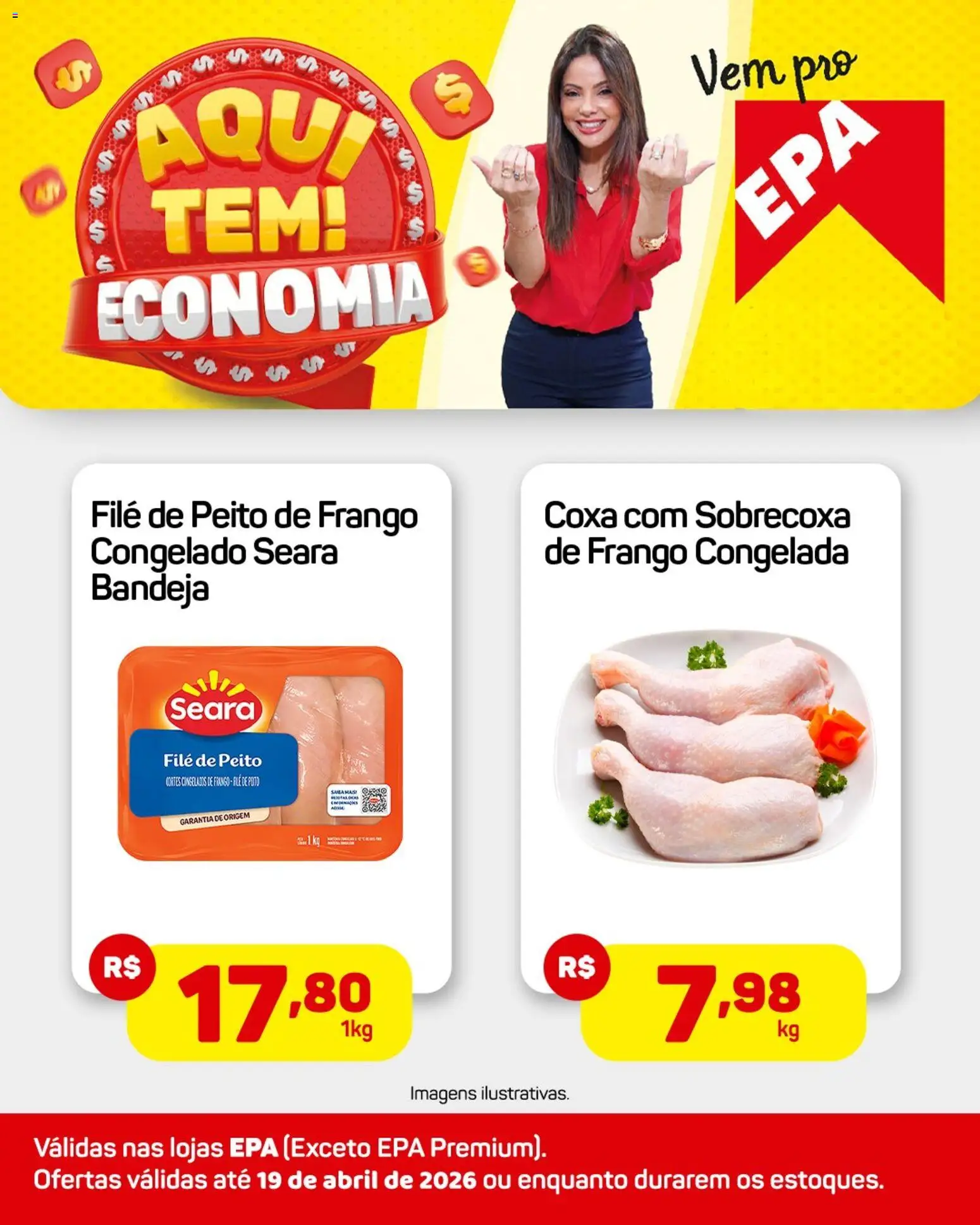 EPA Folheto - válido de 13.04.2026 | Página: 4 | Produtos: Bandeja, Frango, Peito de frango