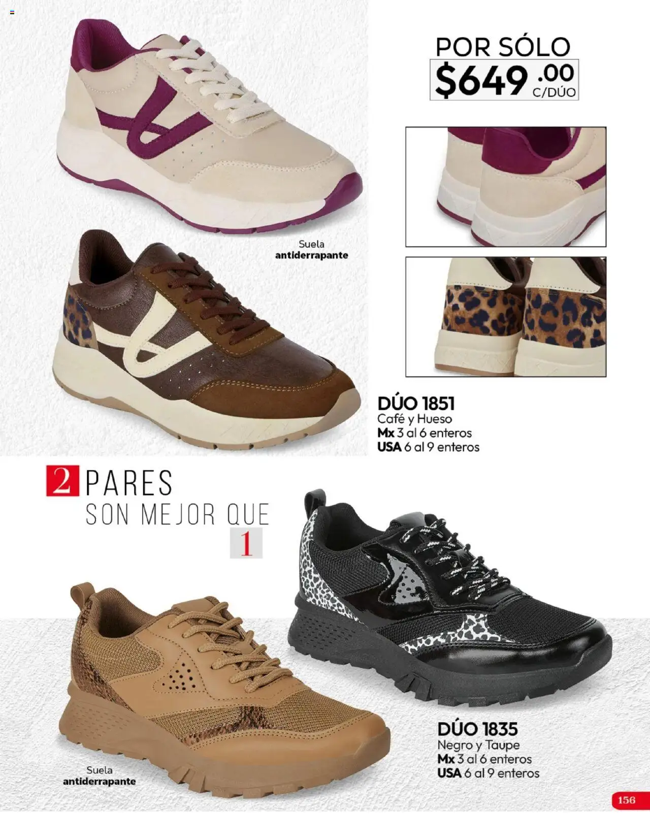 Nuevas ofertas de Cklass válidas en toda la República Mexicana desde el 16.09.2025. ¡Encuentra las mejores ofertas en Cklass - Catálogo Invierno Calzado! | Página: 157 | Productos: Café