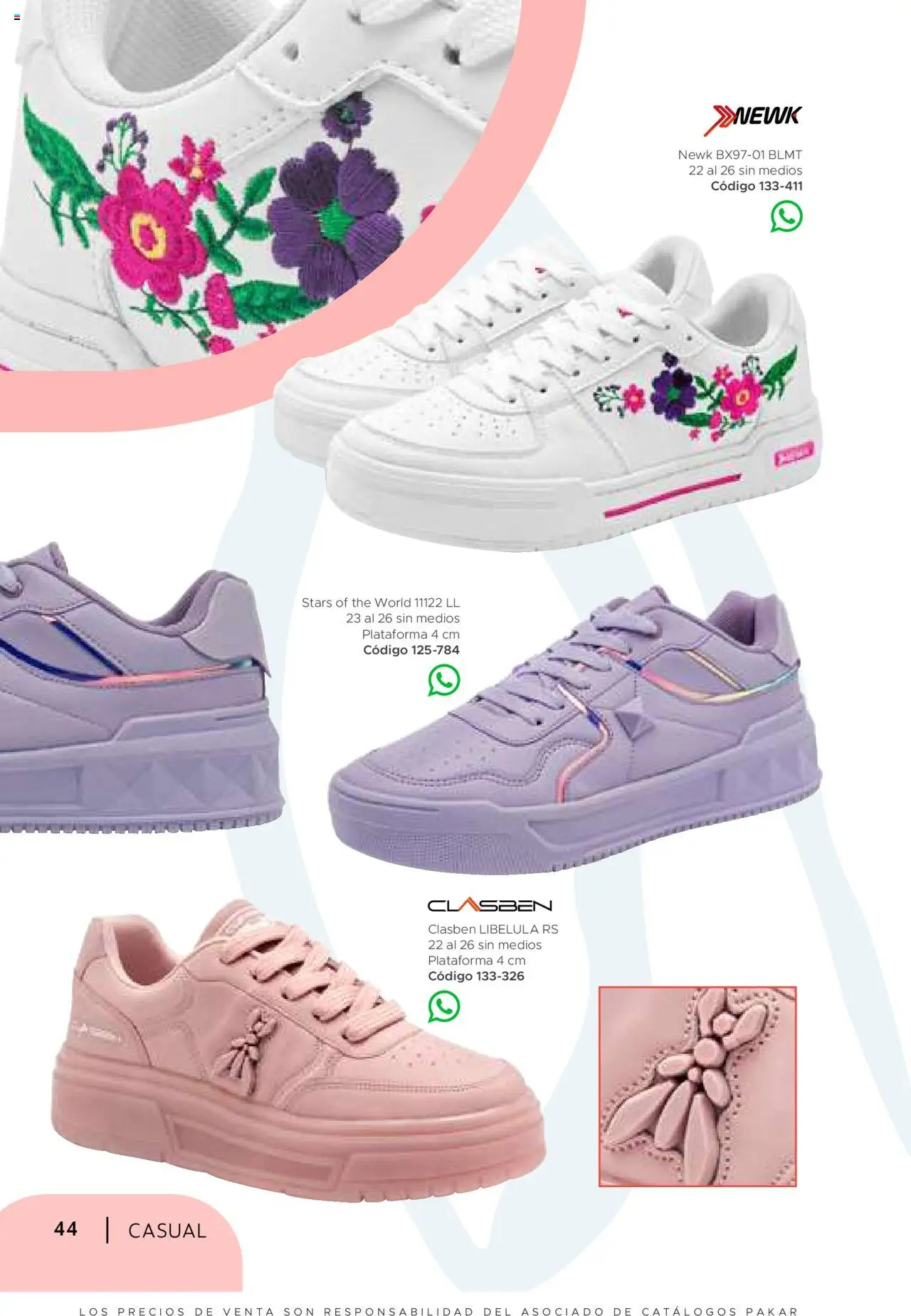 Nuevas ofertas de SC Pakar válidas en toda la República Mexicana desde el 24.07.2025. ¡Encuentra las mejores ofertas en SC Pakar - Catálogo Casual otoño / invierno! | Página: 44