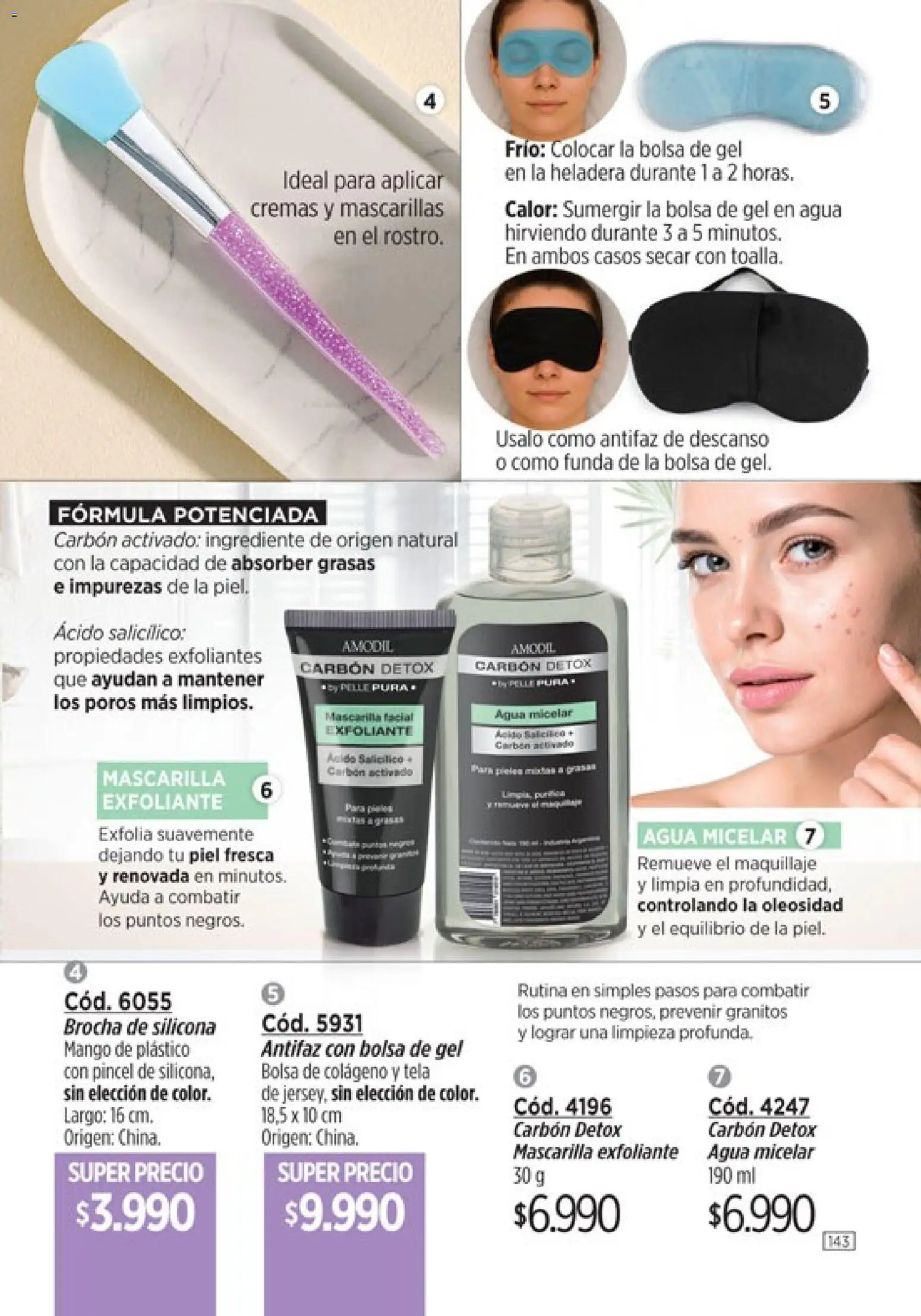Catálogo Amodil Campaña 2 │ válido desde el 01.02.2026 | Página: 143 | Productos: Mascarilla, Maquillaje, Mango, Heladera