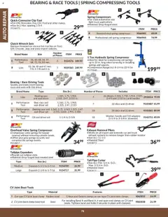 Preview of Princess Auto - Catalogue - Auto repair from shop Princess Auto valid from 16.04.2025 | Page: 78 | Products: Cutter, Fan, Oil
