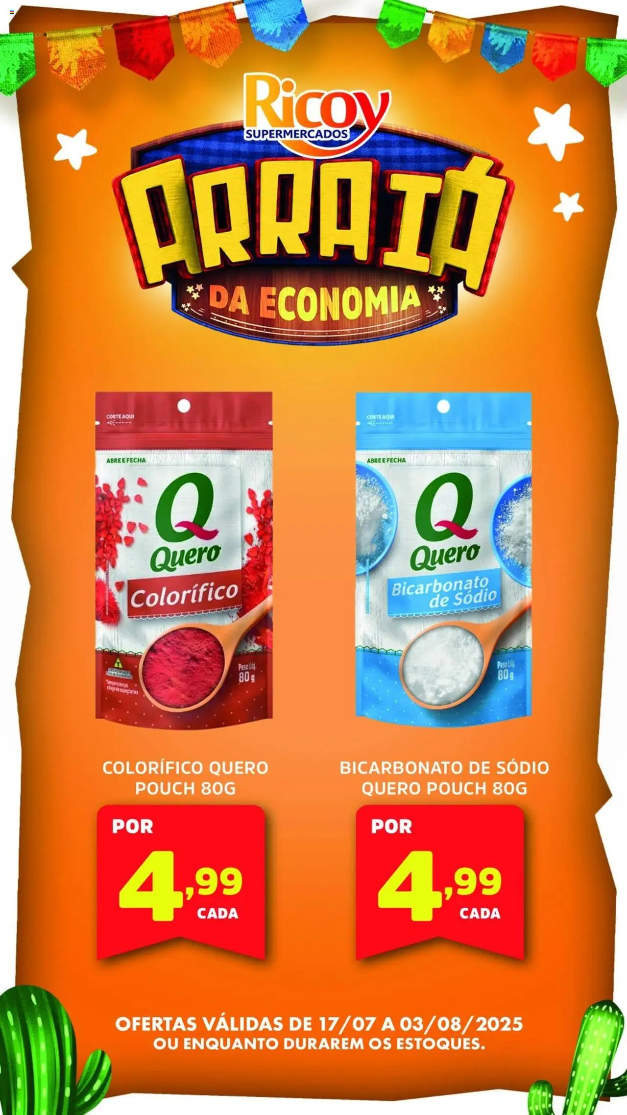 Ricoy Folheto - válido de 17.07.2025 | Página: 7 | Produtos: Bicarbonato de sódio