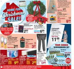 Preview of Menards weekly ads valid from 04.12.2025
