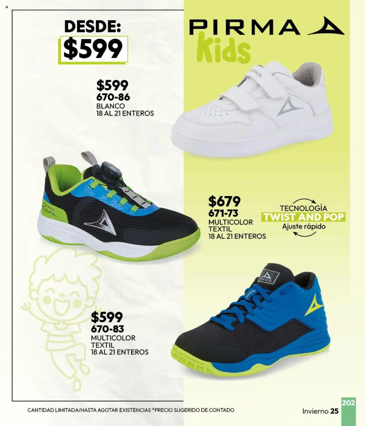 Nuevas ofertas de Cklass válidas en toda la República Mexicana desde el 16.09.2025. ¡Encuentra las mejores ofertas en Cklass - Catálogo Invierno Sportbrands! | Página: 205