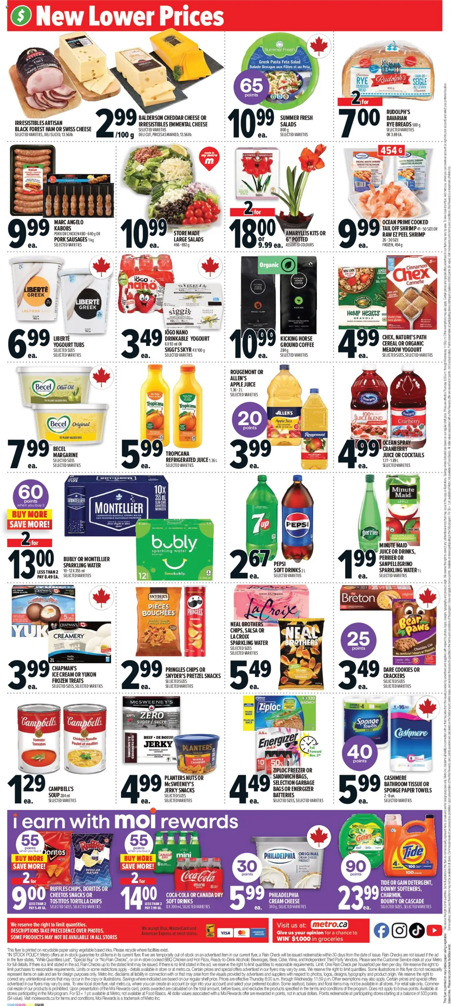 Metro flyer valid from 30.10.2025 | Page: 4 | Products: Ice cream, Freezer, Cheese, Chocolate