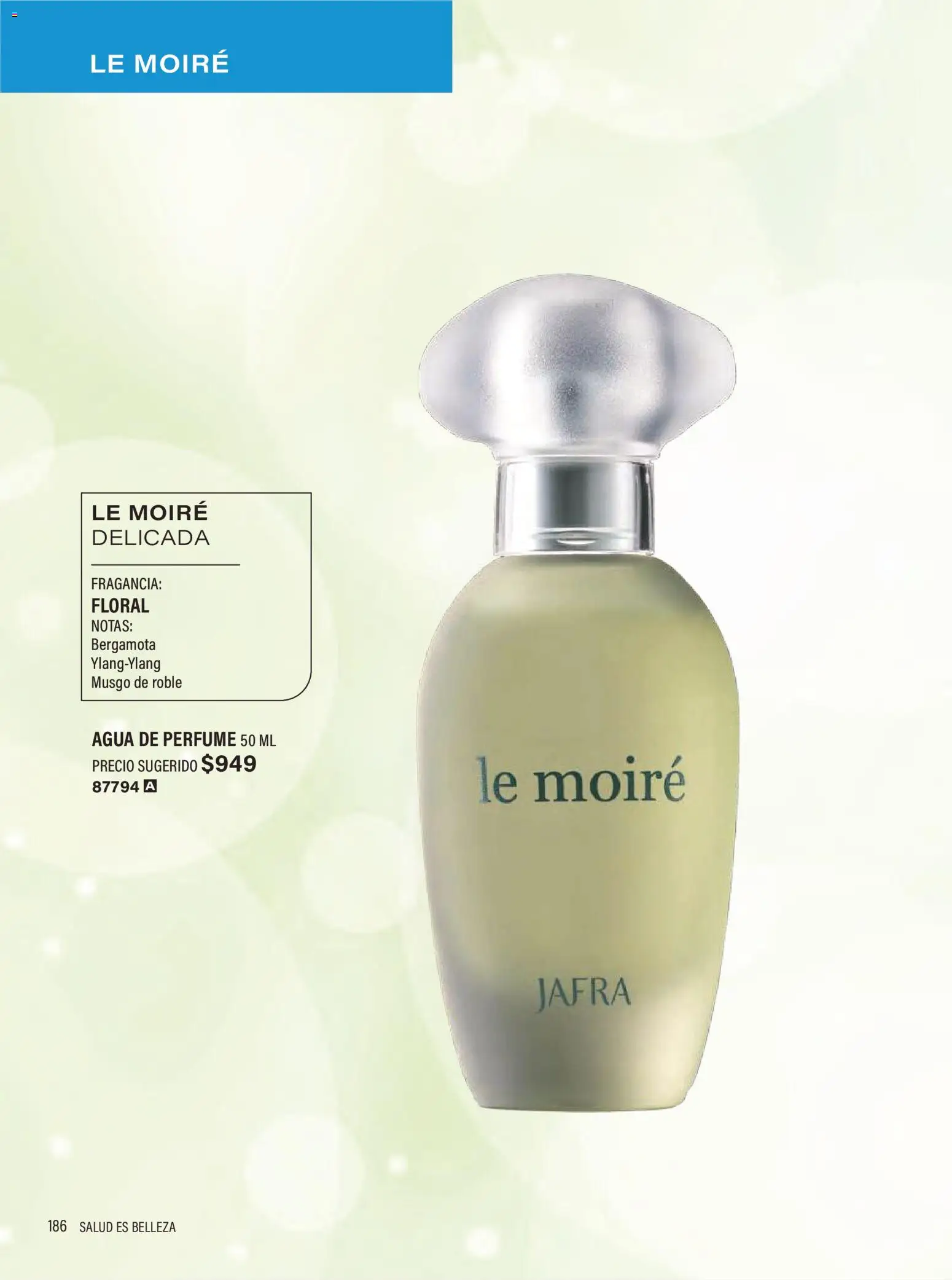 Nuevas ofertas de JAFRA válidas en toda la República Mexicana desde el 01.02.2026. ¡Encuentra las mejores ofertas en JAFRA catálogo Organizador de Ventas! | Página: 184 | Productos: Agua, Perfume, Fragancia