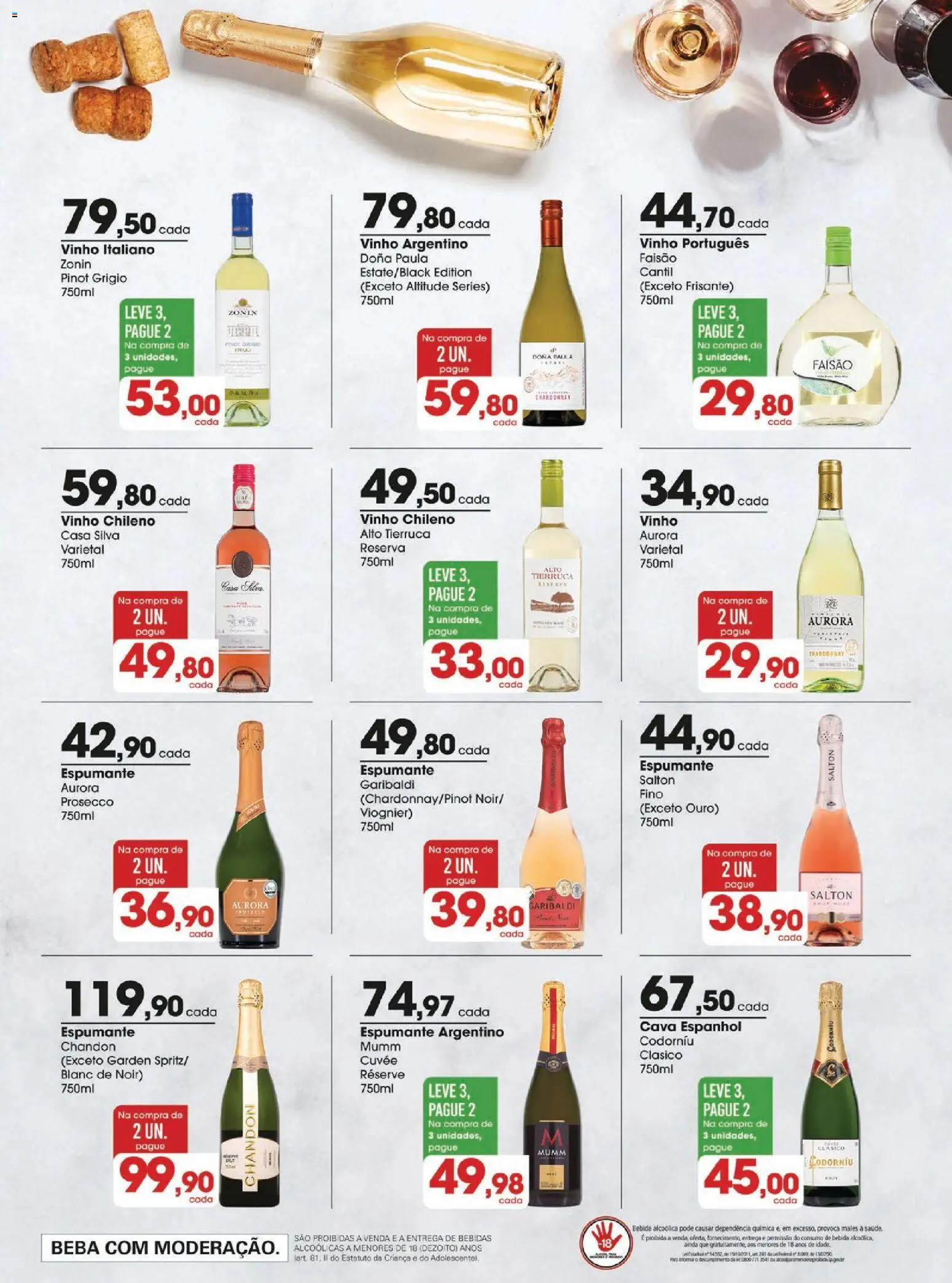 Zaffari Folheto - válido de 20.01.2026 | Página: 13 | Produtos: Espumante, Vinho, Bebida